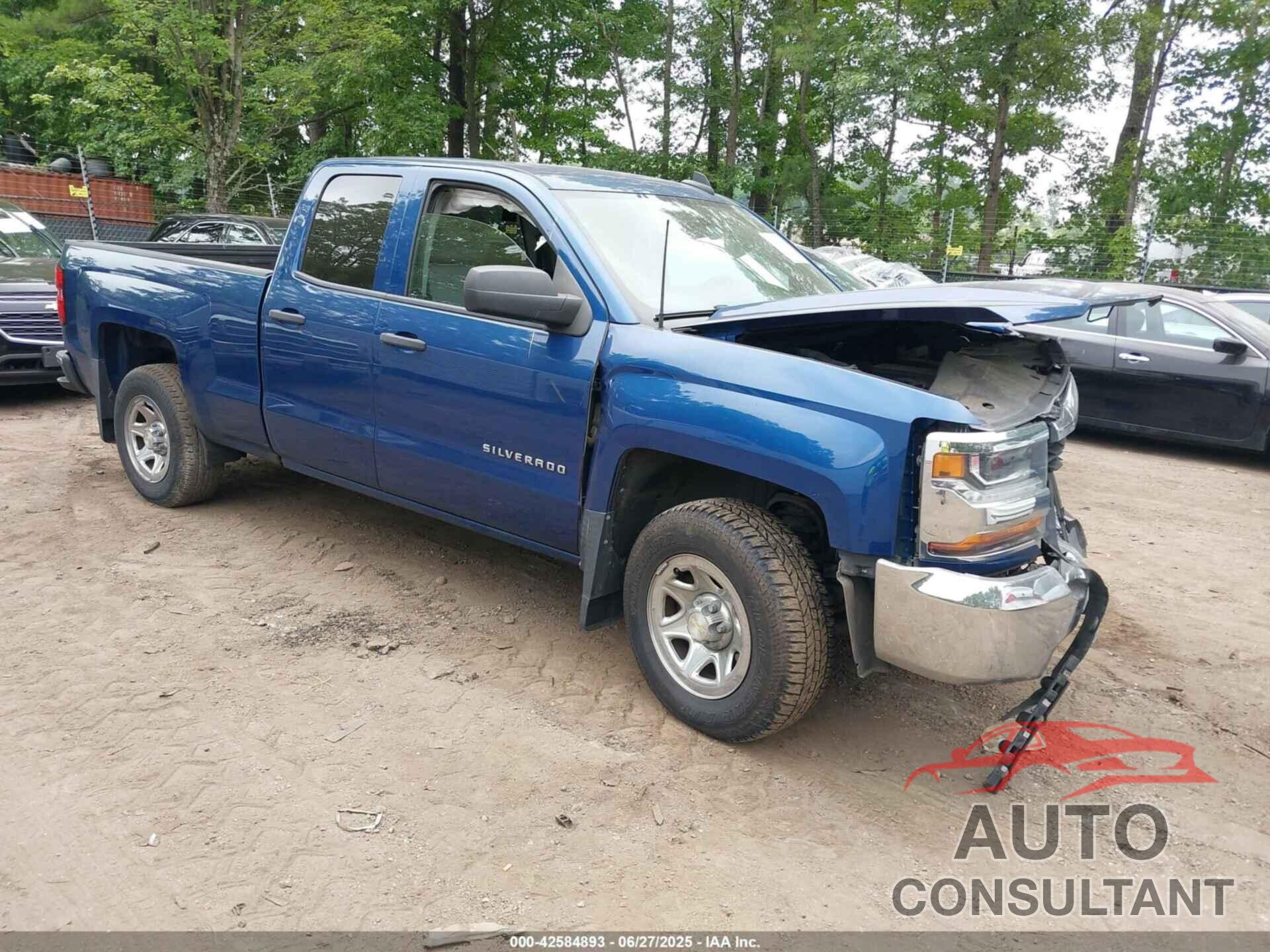 CHEVROLET SILVERADO 1500 2017 - 1GCRCNEH9HZ289655