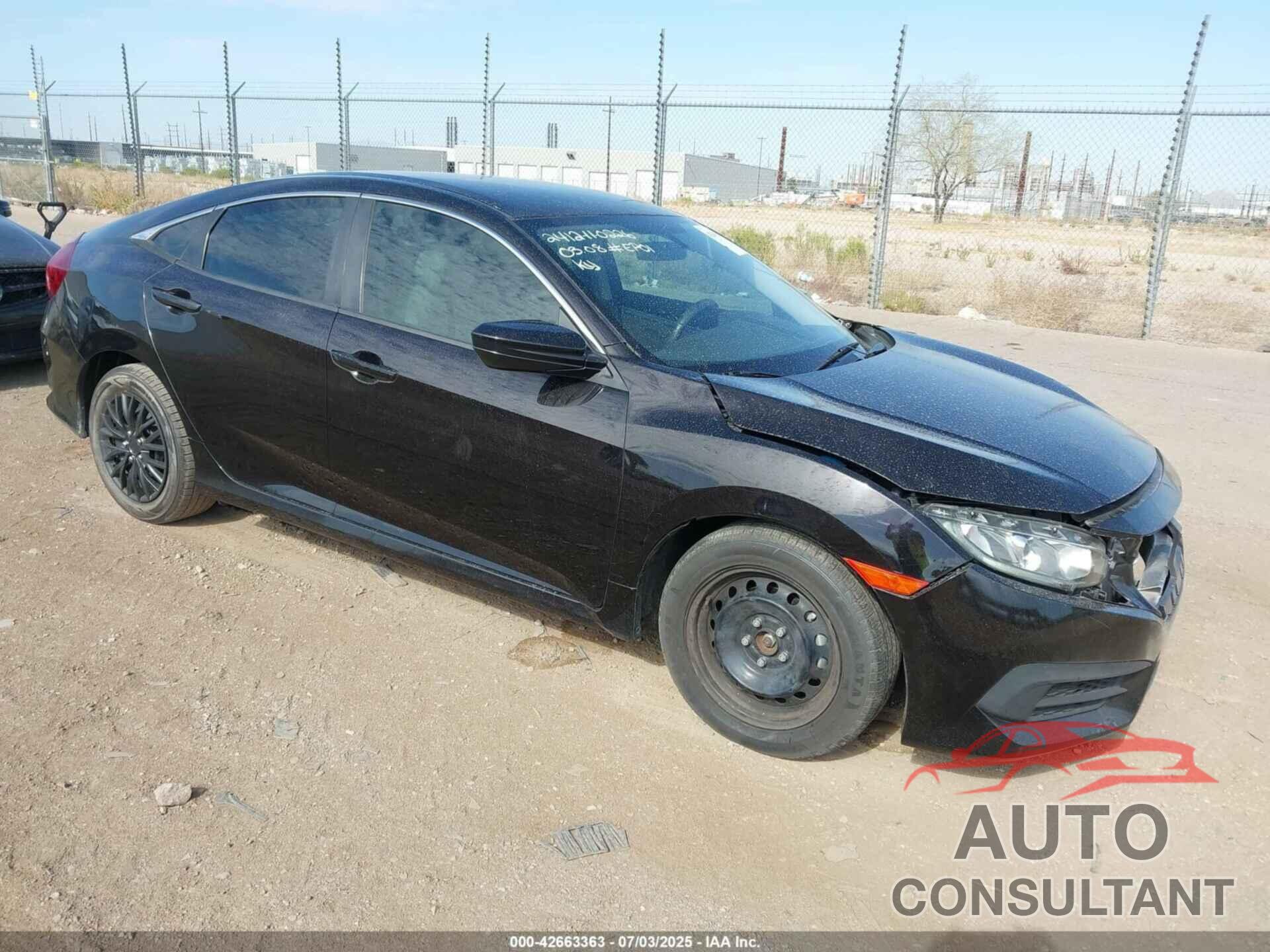 HONDA CIVIC 2017 - 19XFC2F56HE036472