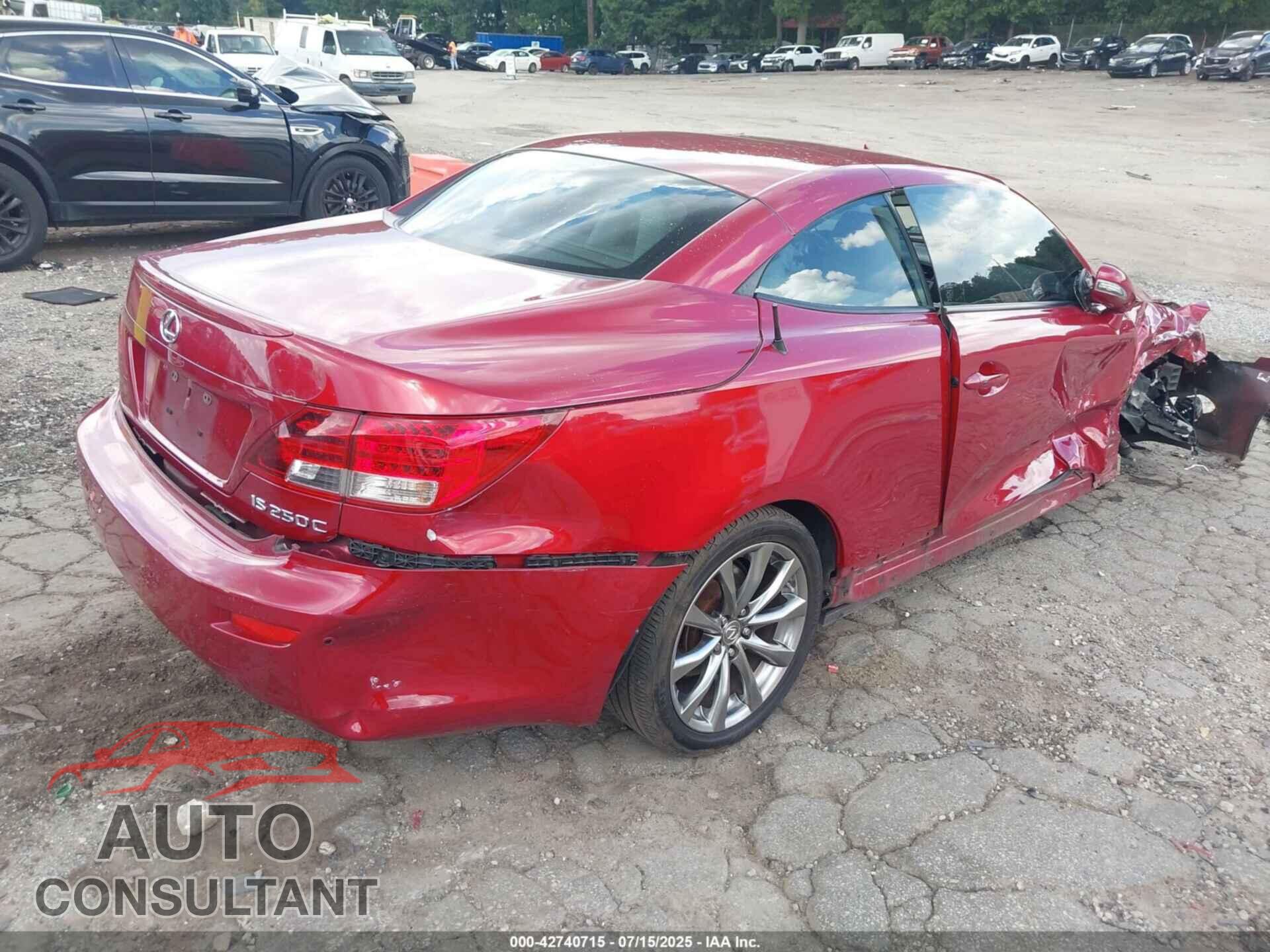 LEXUS IS 250C 2014 - JTHFF2C24E2530161