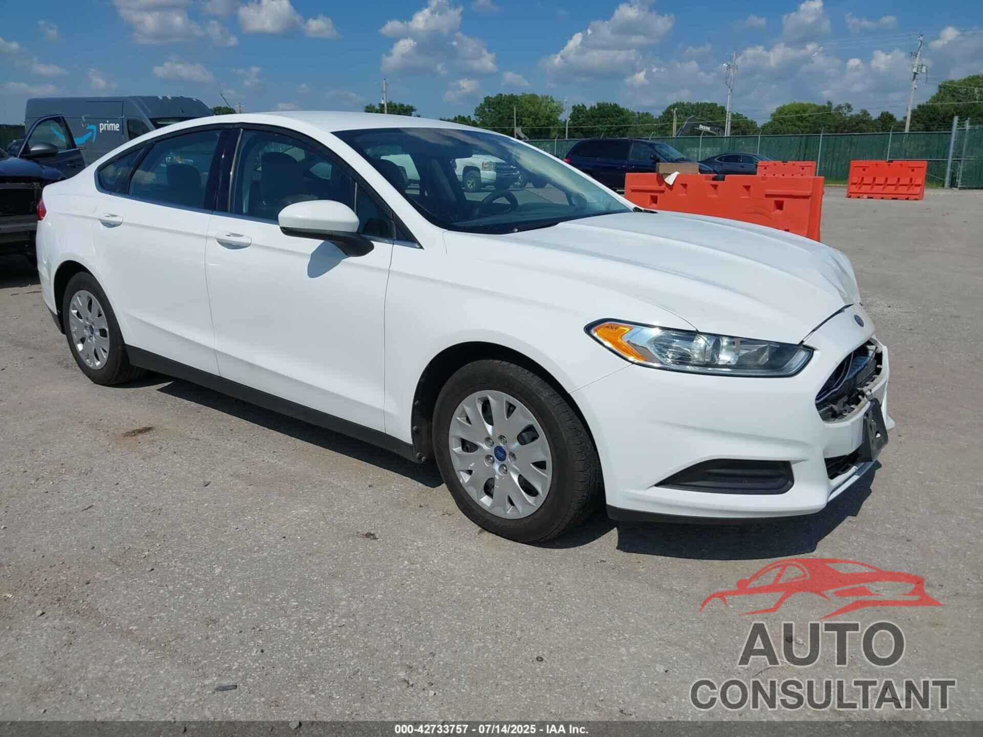 FORD FUSION 2013 - 3FA6P0G74DR119562