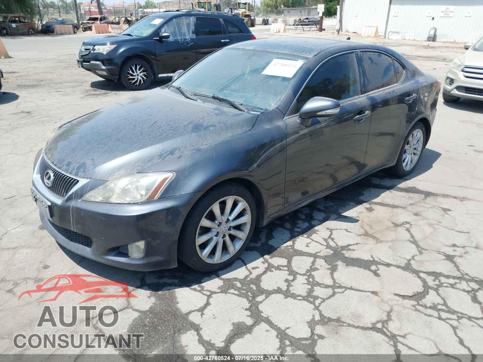 LEXUS IS 250 2010 - JTHBF5C29A5108167