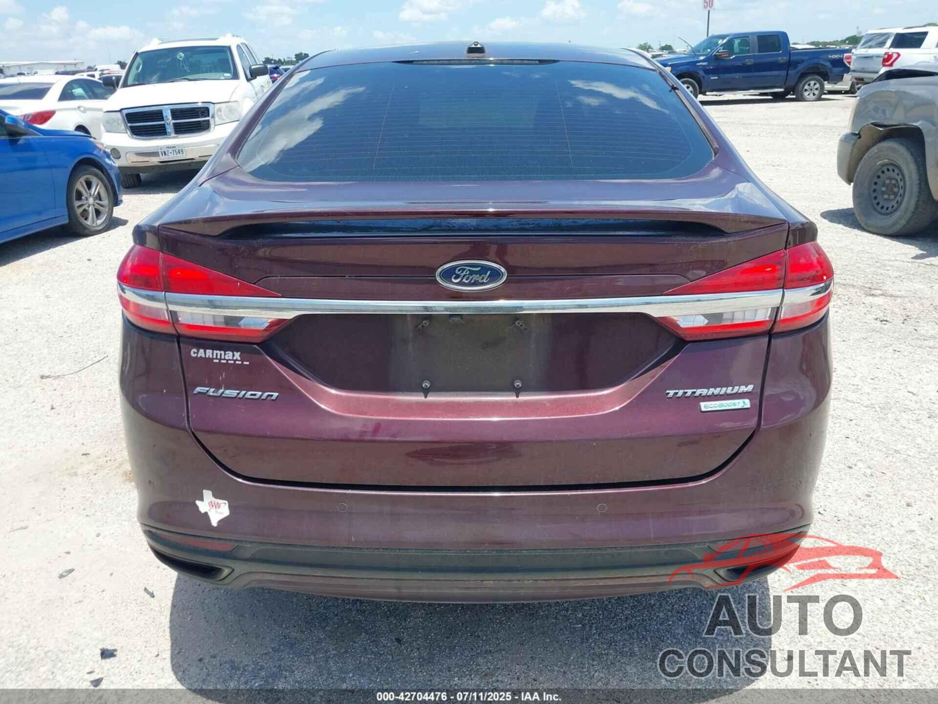 FORD FUSION 2018 - 3FA6P0K92JR114283