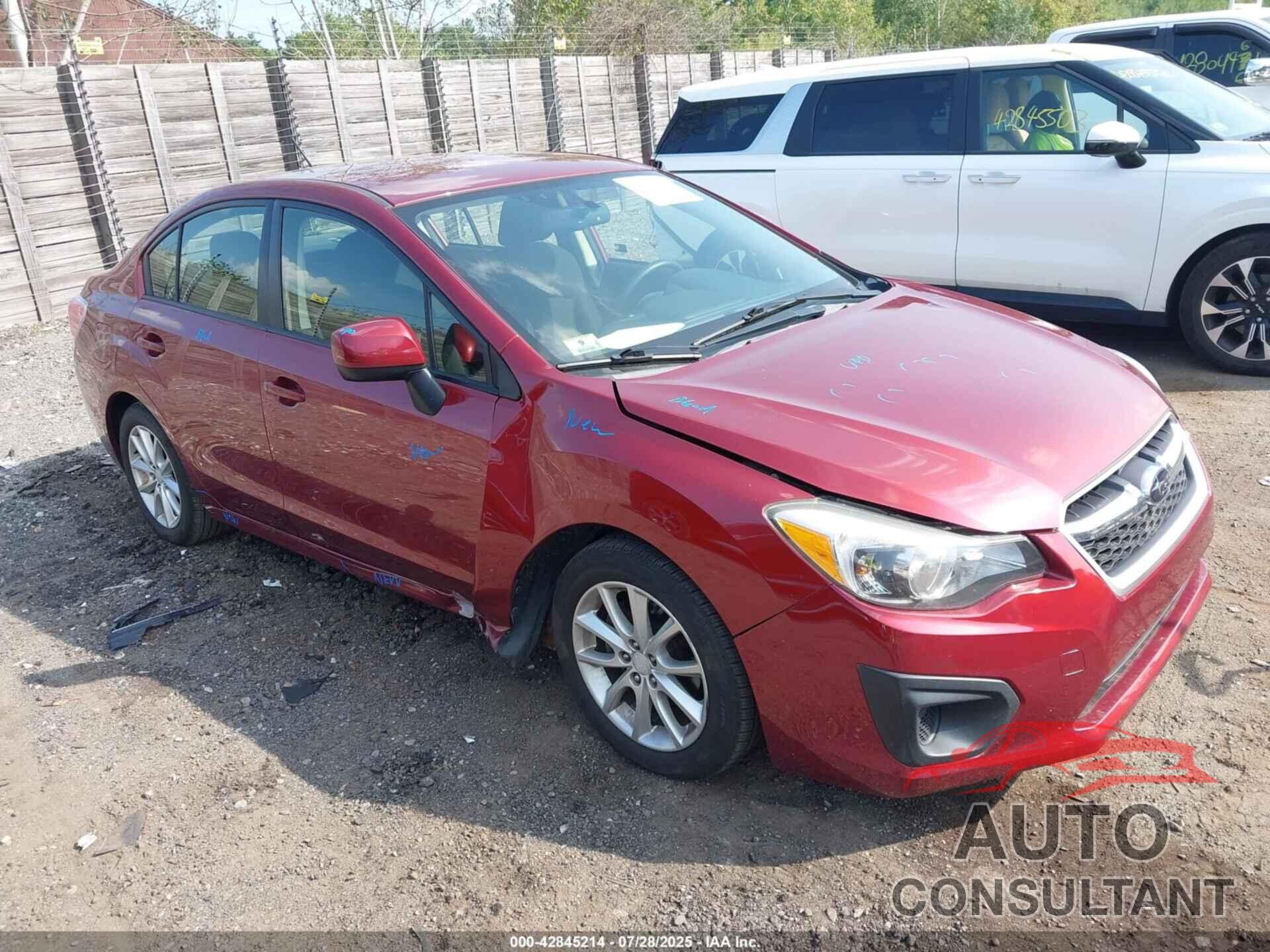 SUBARU IMPREZA 2013 - JF1GJAC64DH030603