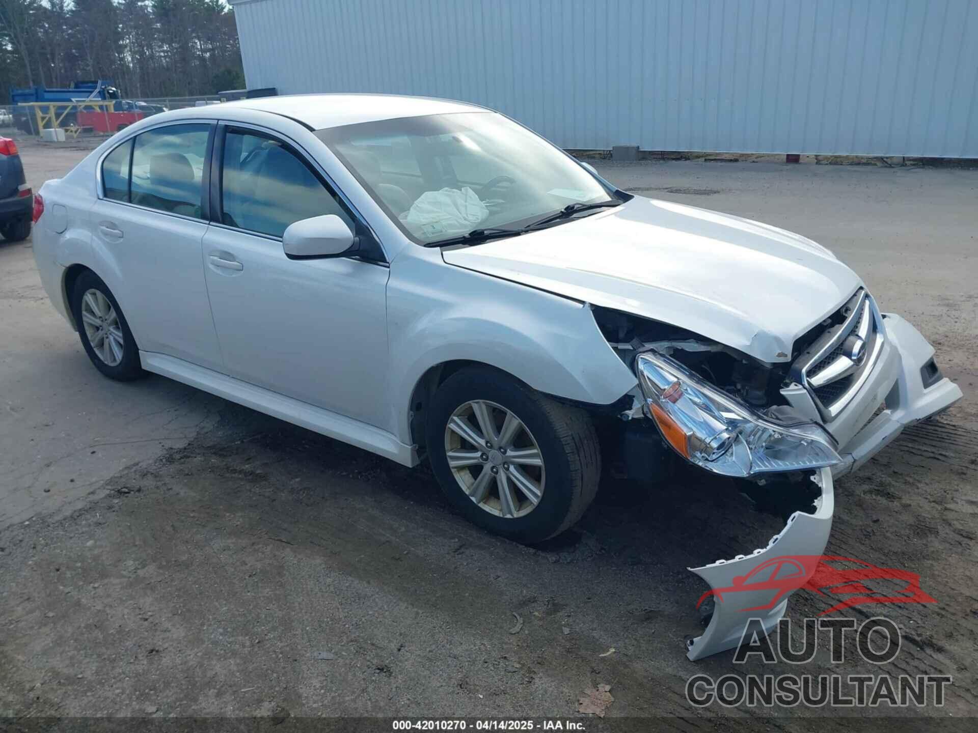 SUBARU LEGACY 2012 - 4S3BMBC66C3033614