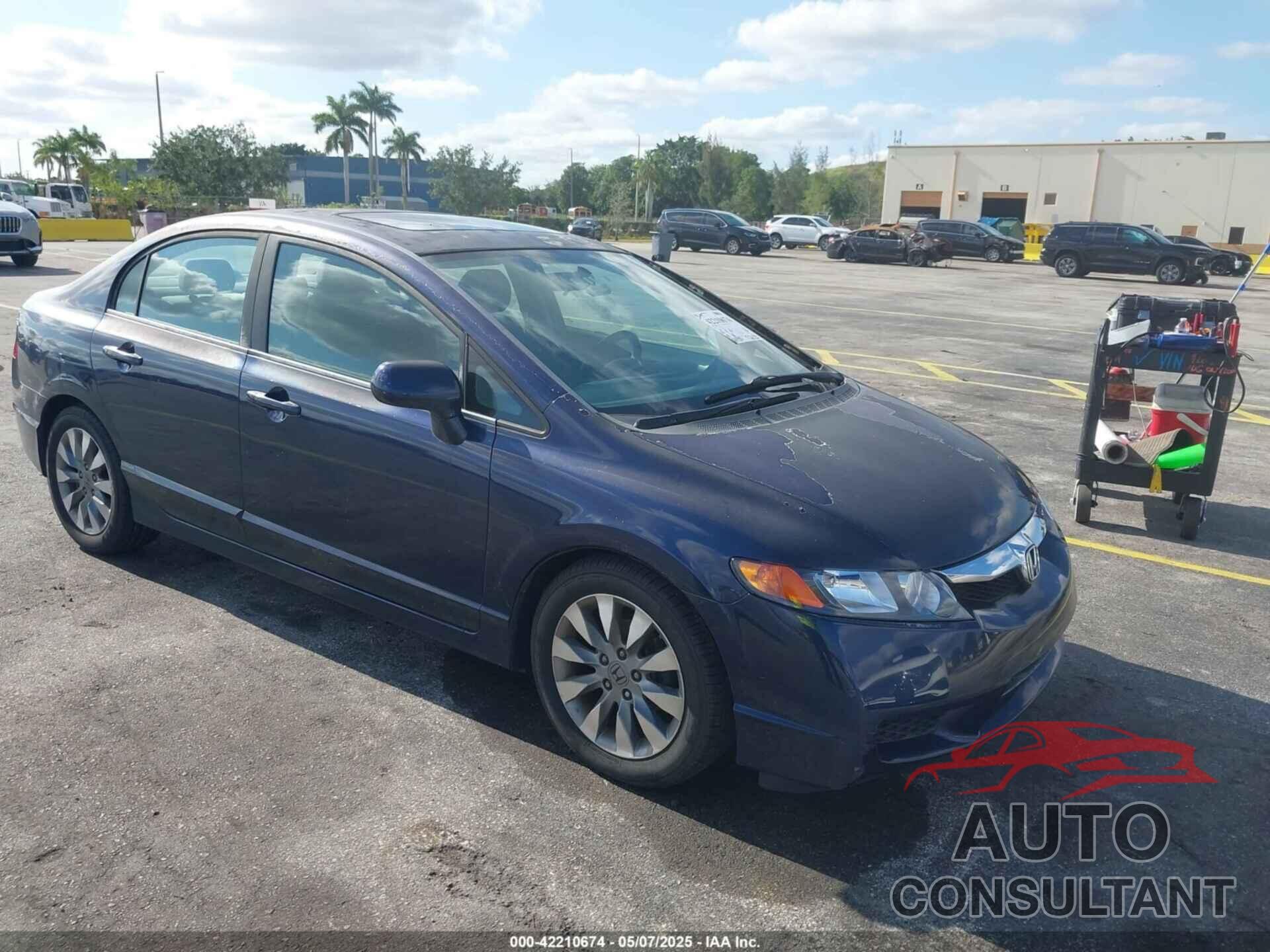 HONDA CIVIC 2009 - 2HGFA168X9H510635