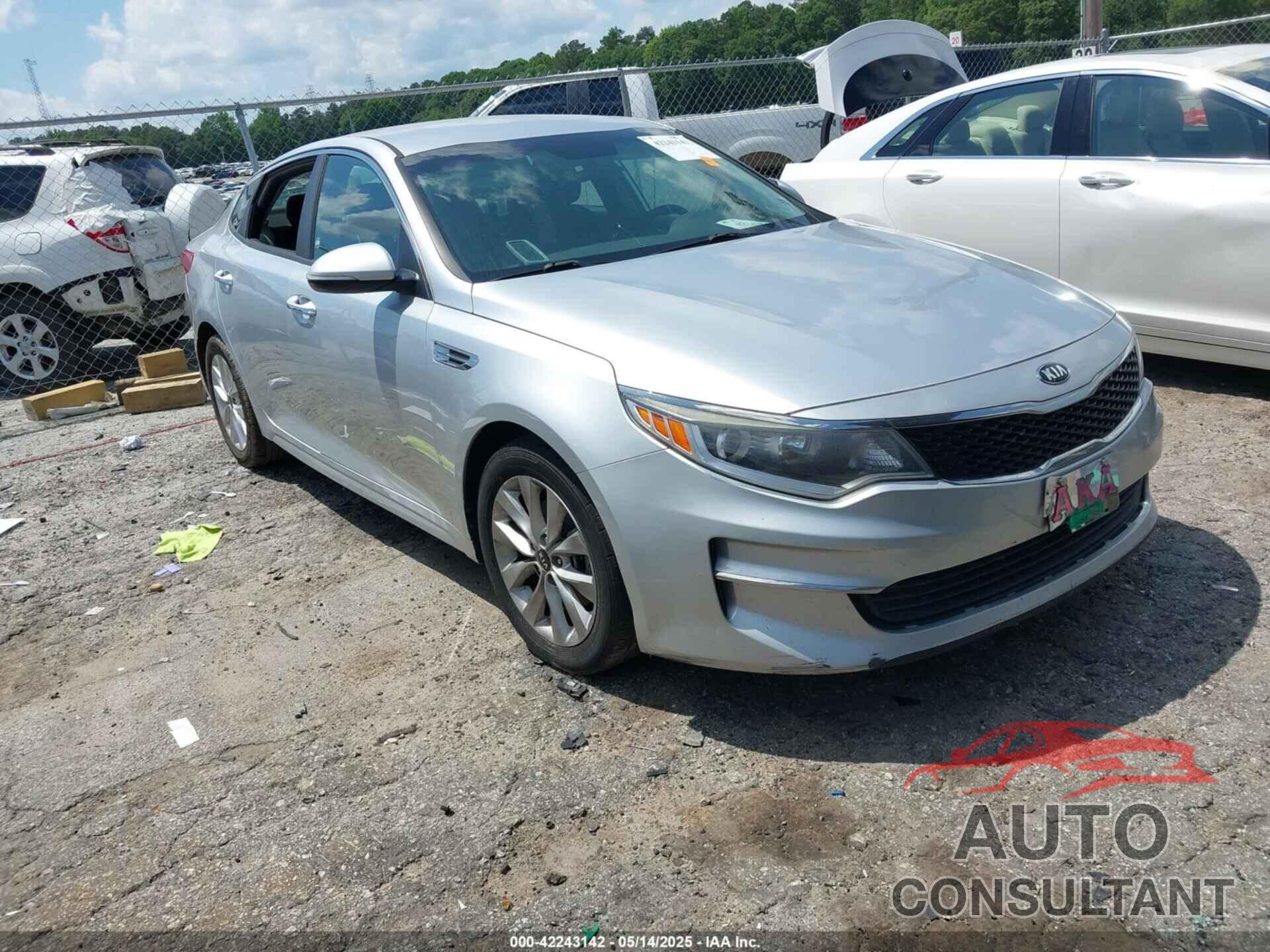 KIA OPTIMA 2017 - 5XXGT4L31HG148350