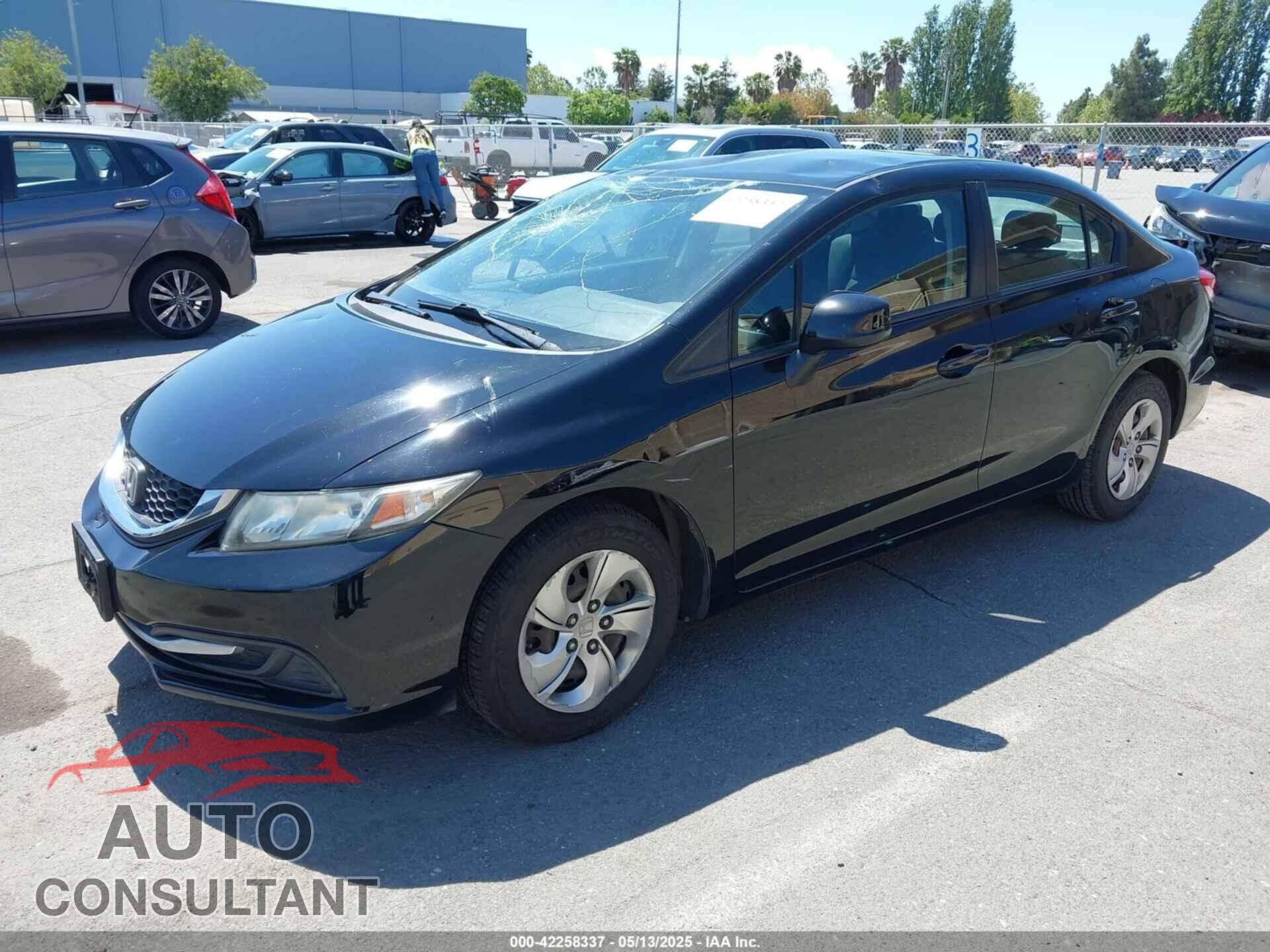 HONDA CIVIC 2013 - 19XFB2F53DE280819