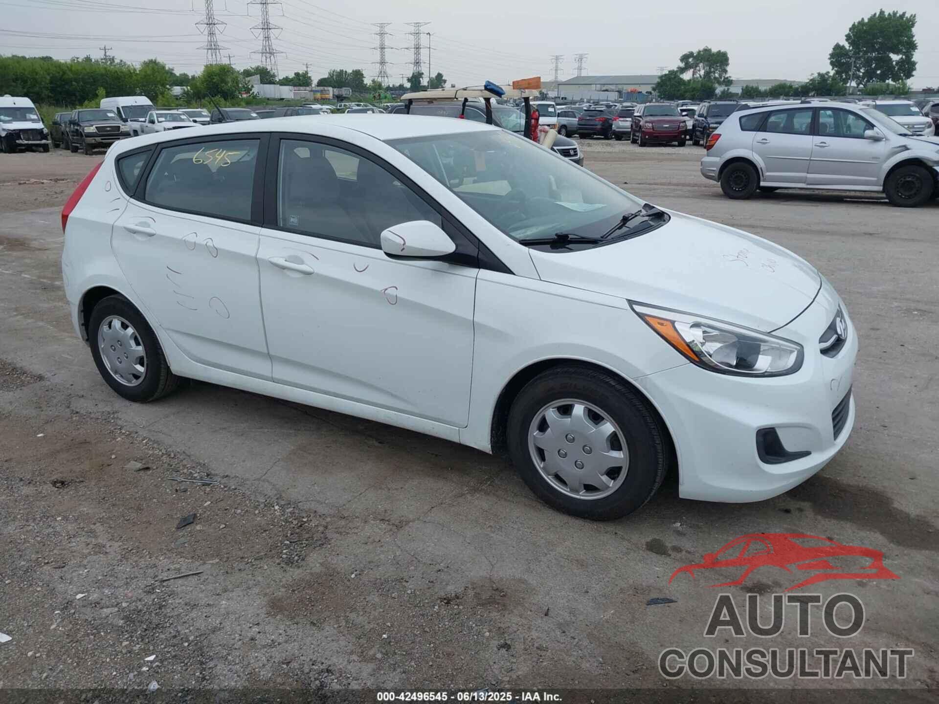 HYUNDAI ACCENT 2017 - KMHCT5AEXHU307008