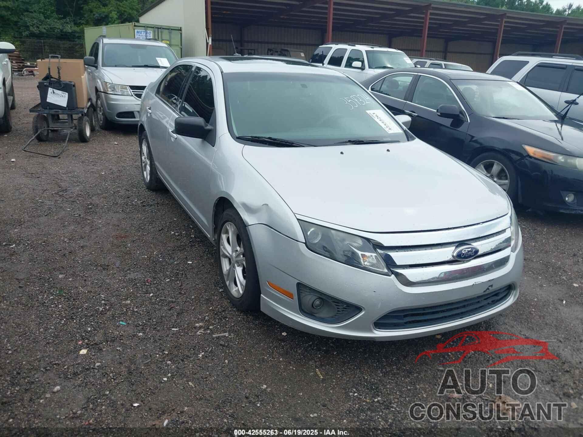 FORD FUSION 2012 - 3FAHP0HA2CR359324