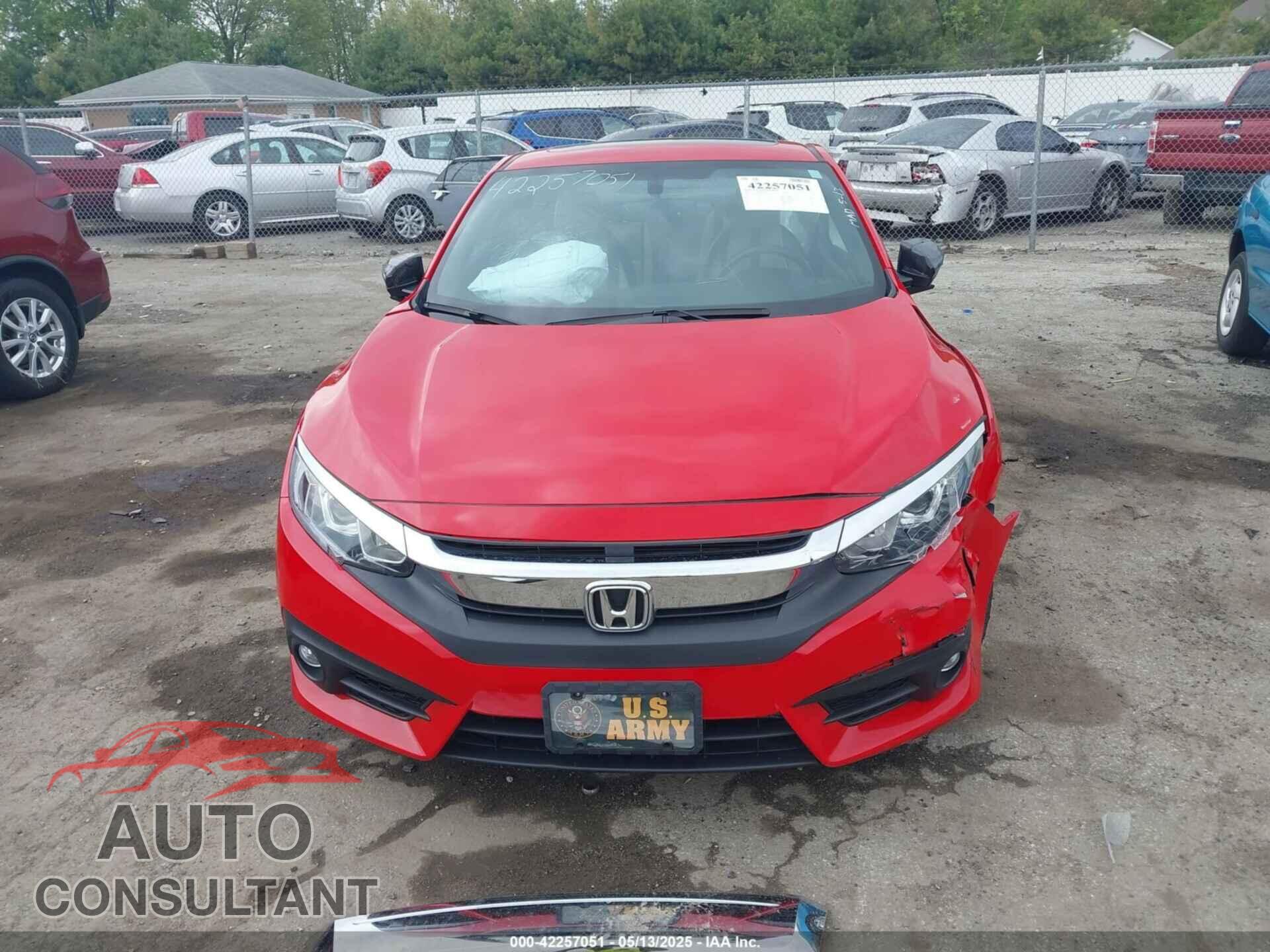 HONDA CIVIC 2017 - 2HGFC3B79HH355576