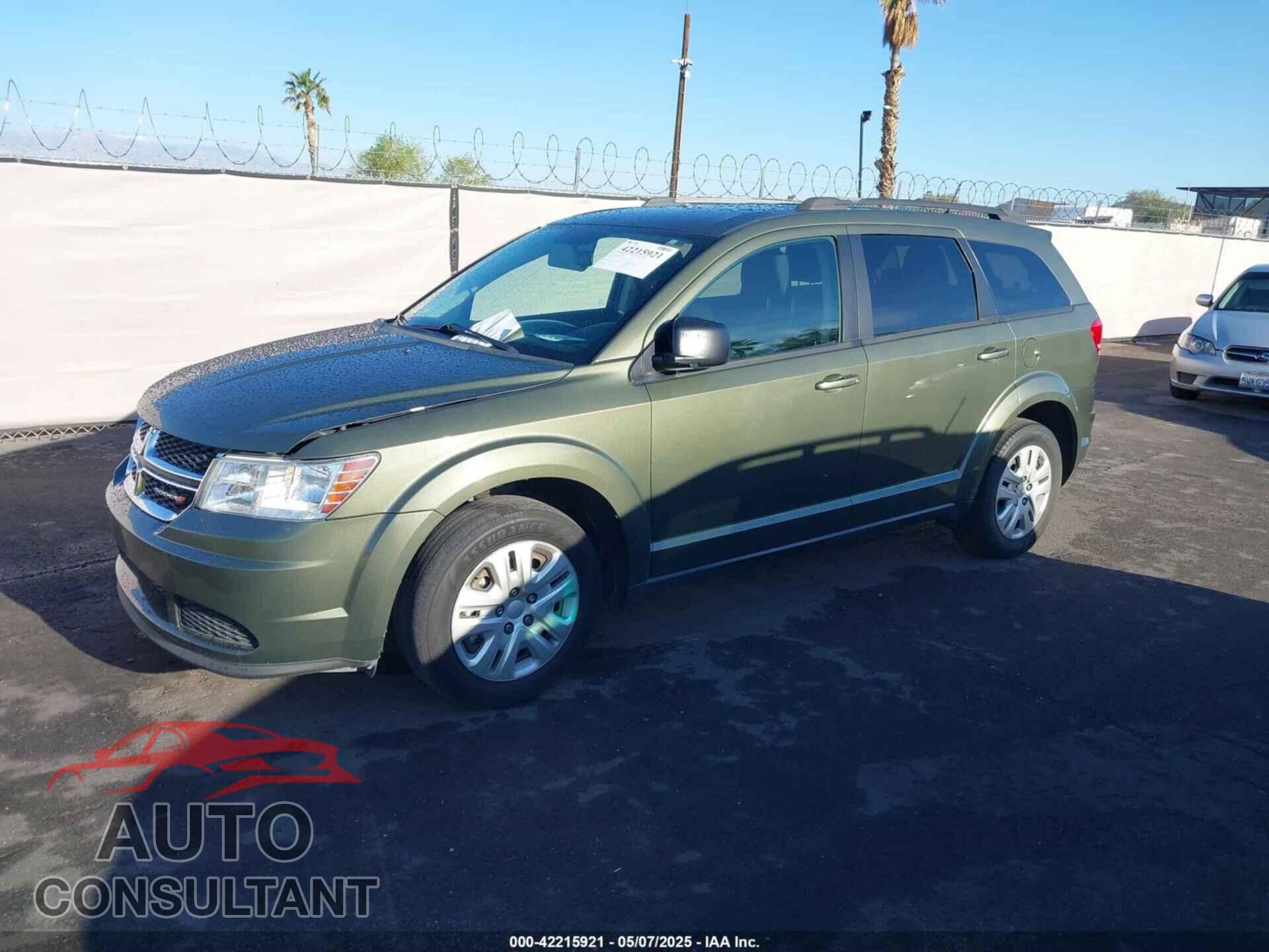 DODGE JOURNEY 2017 - 3C4PDCAB3HT648421