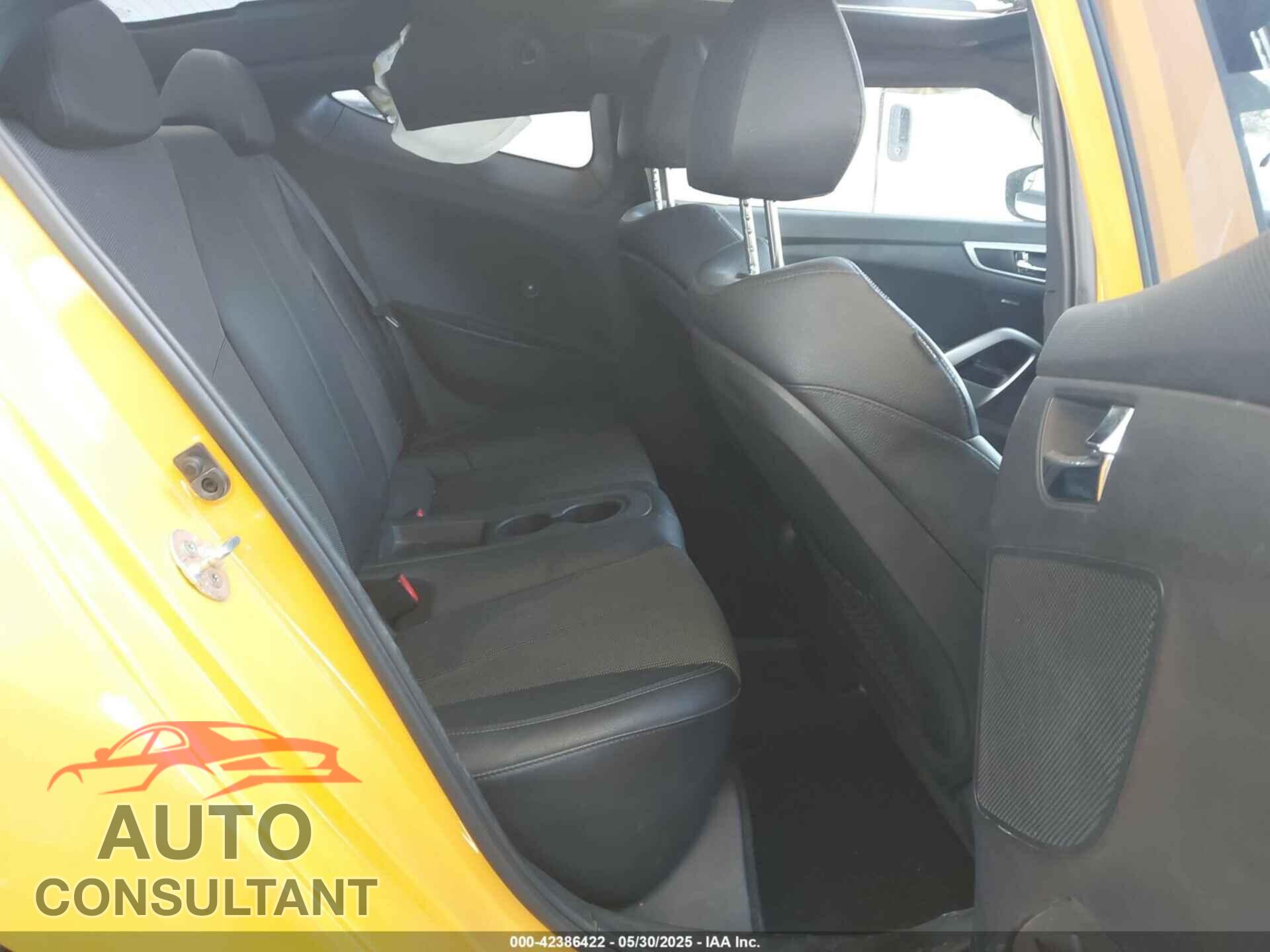 HYUNDAI VELOSTER 2016 - KMHTC6AD3GU248573
