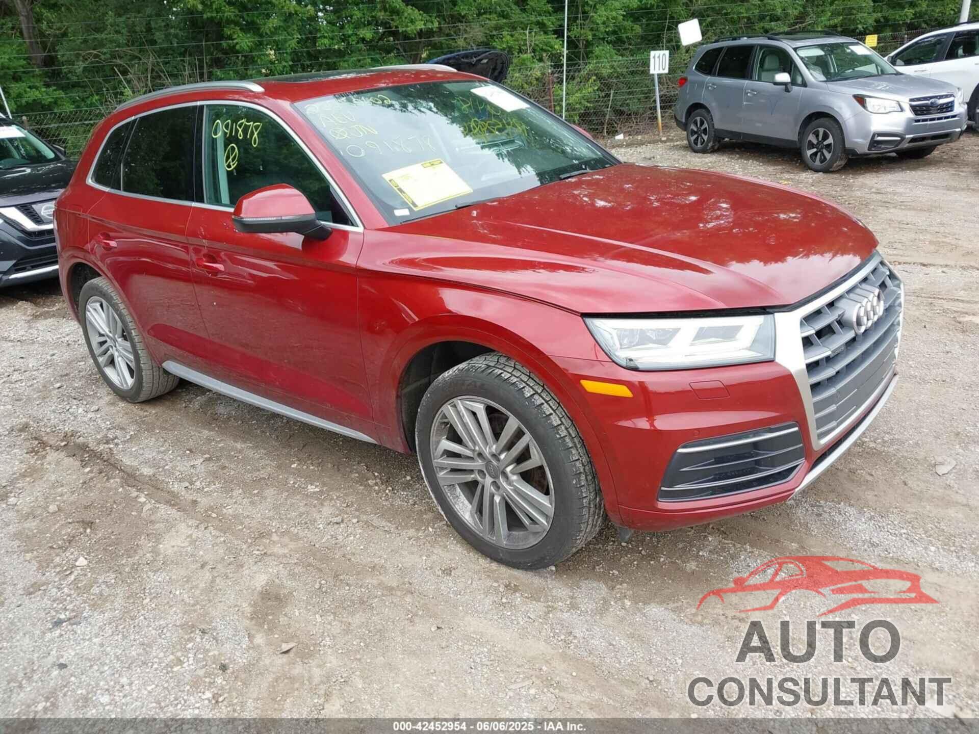 AUDI Q5 2018 - WA1BNAFY9J2091878