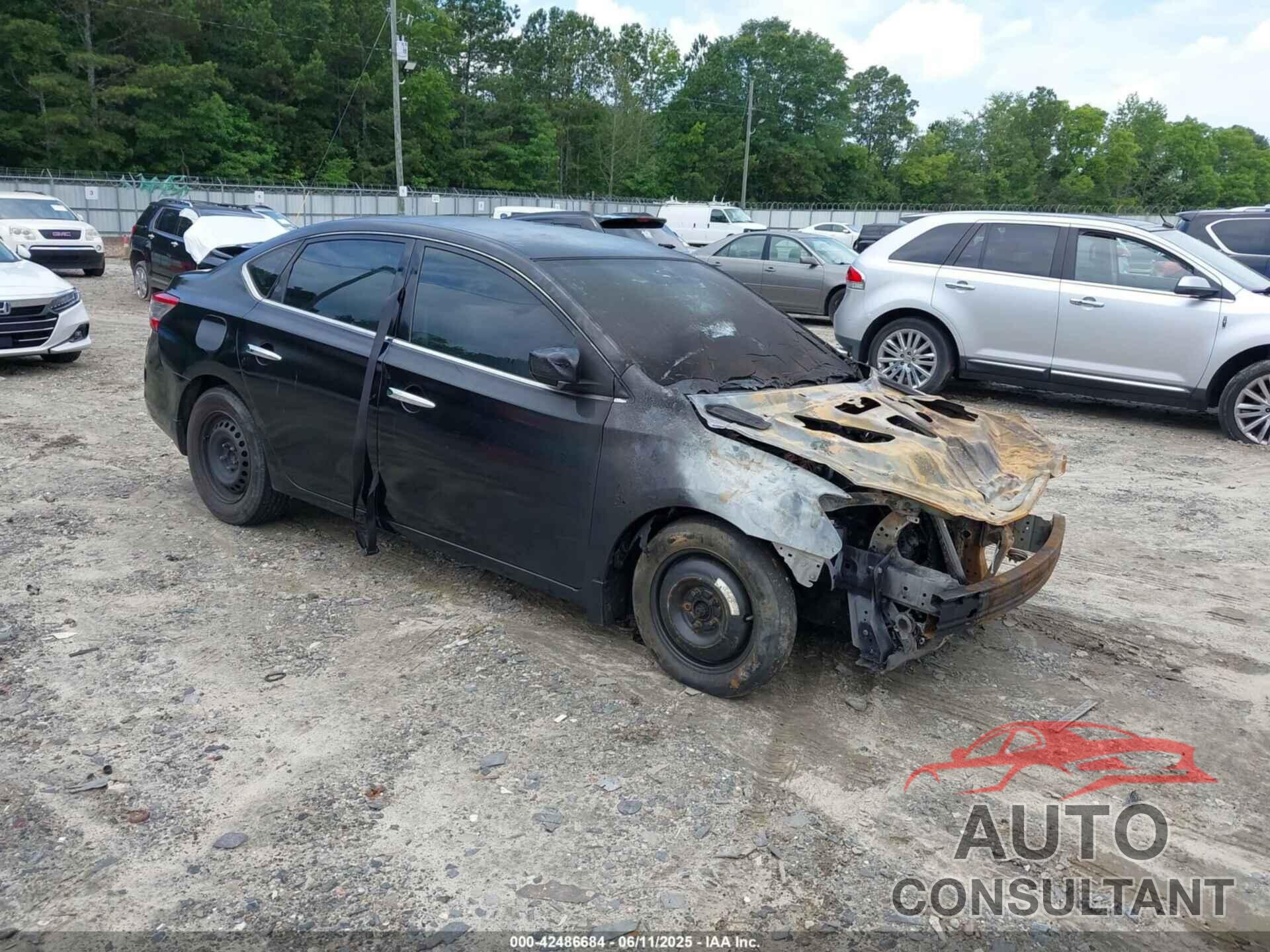NISSAN SENTRA 2014 - 3N1AB7AP5EL607110