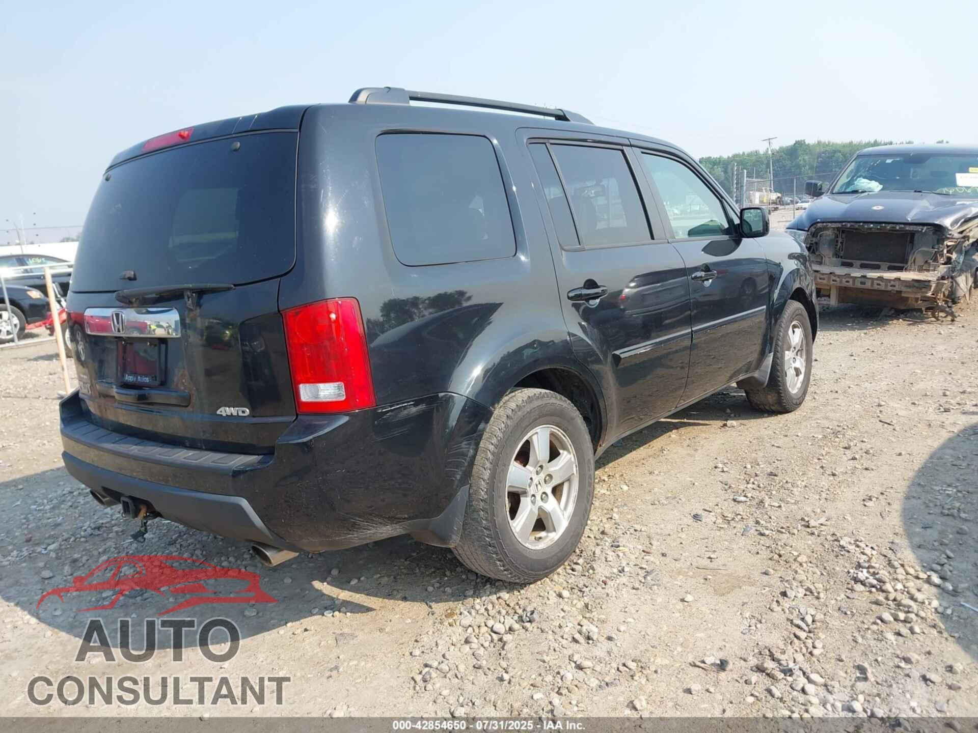 HONDA PILOT 2009 - 5FNYF48699B034874