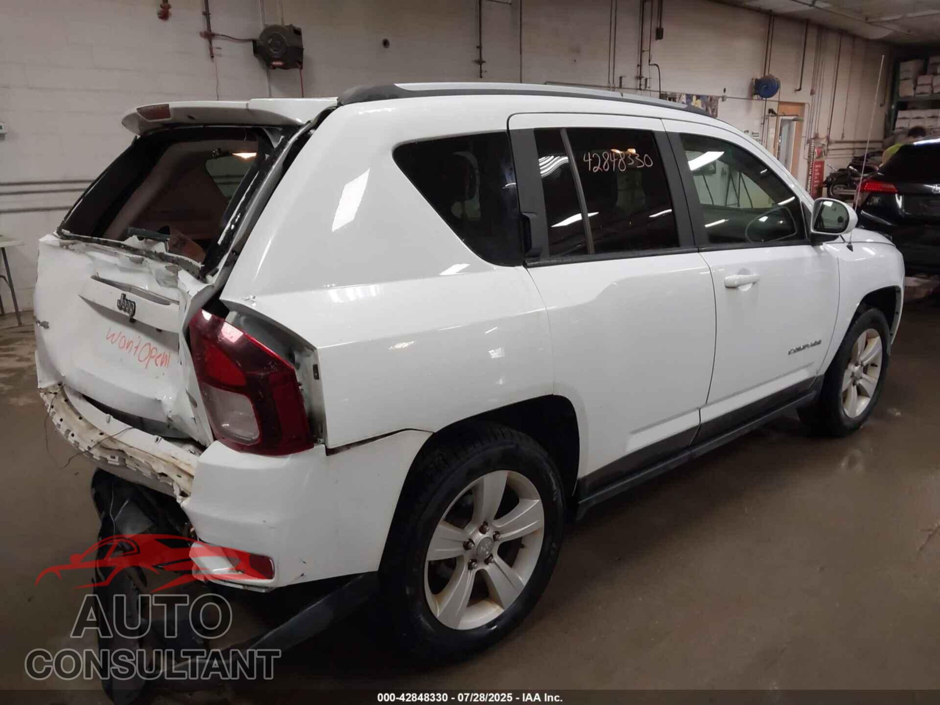 JEEP COMPASS 2017 - 1C4NJDEB2HD191039