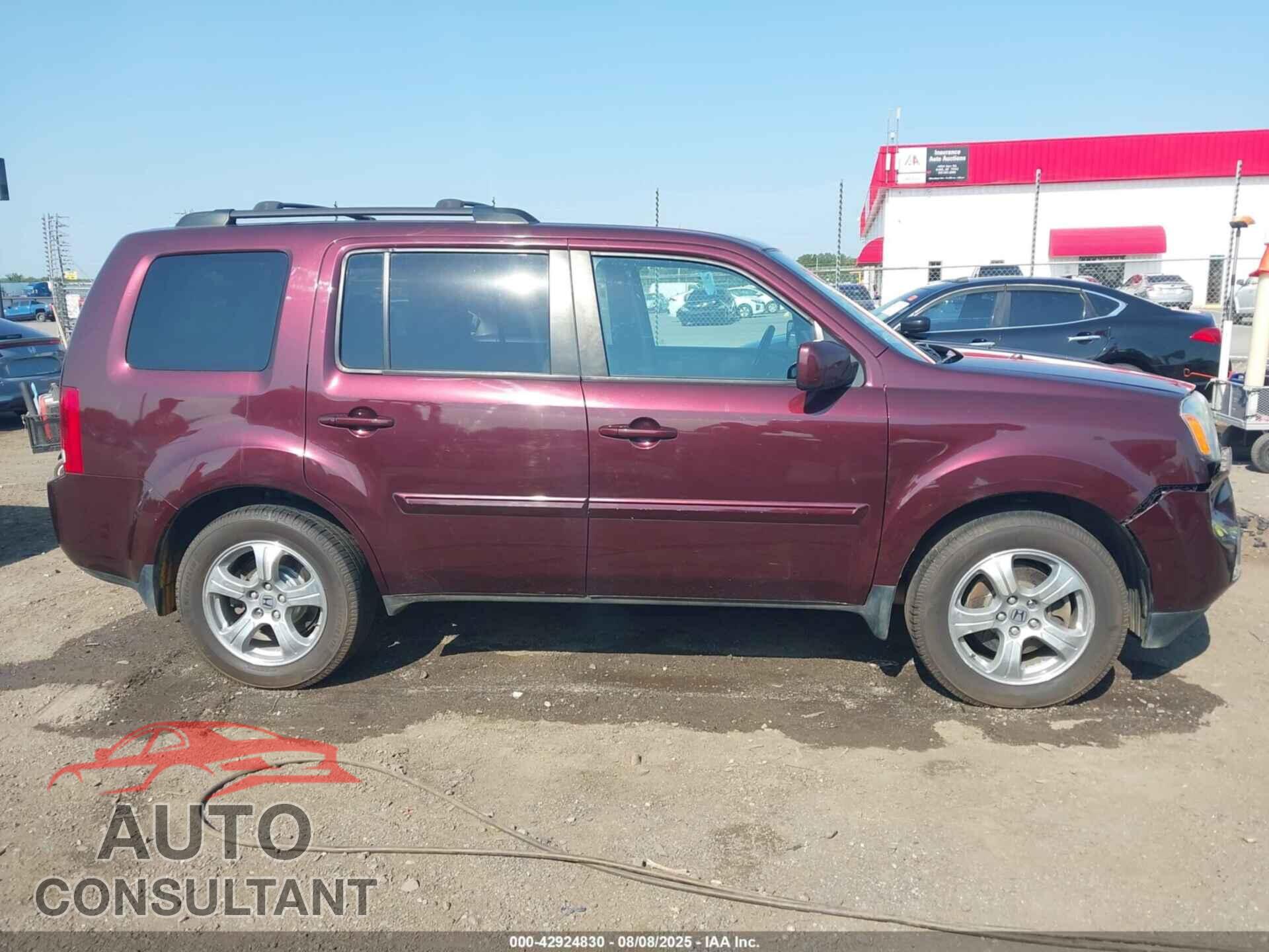 HONDA PILOT 2015 - 5FNYF3H5XFB022133