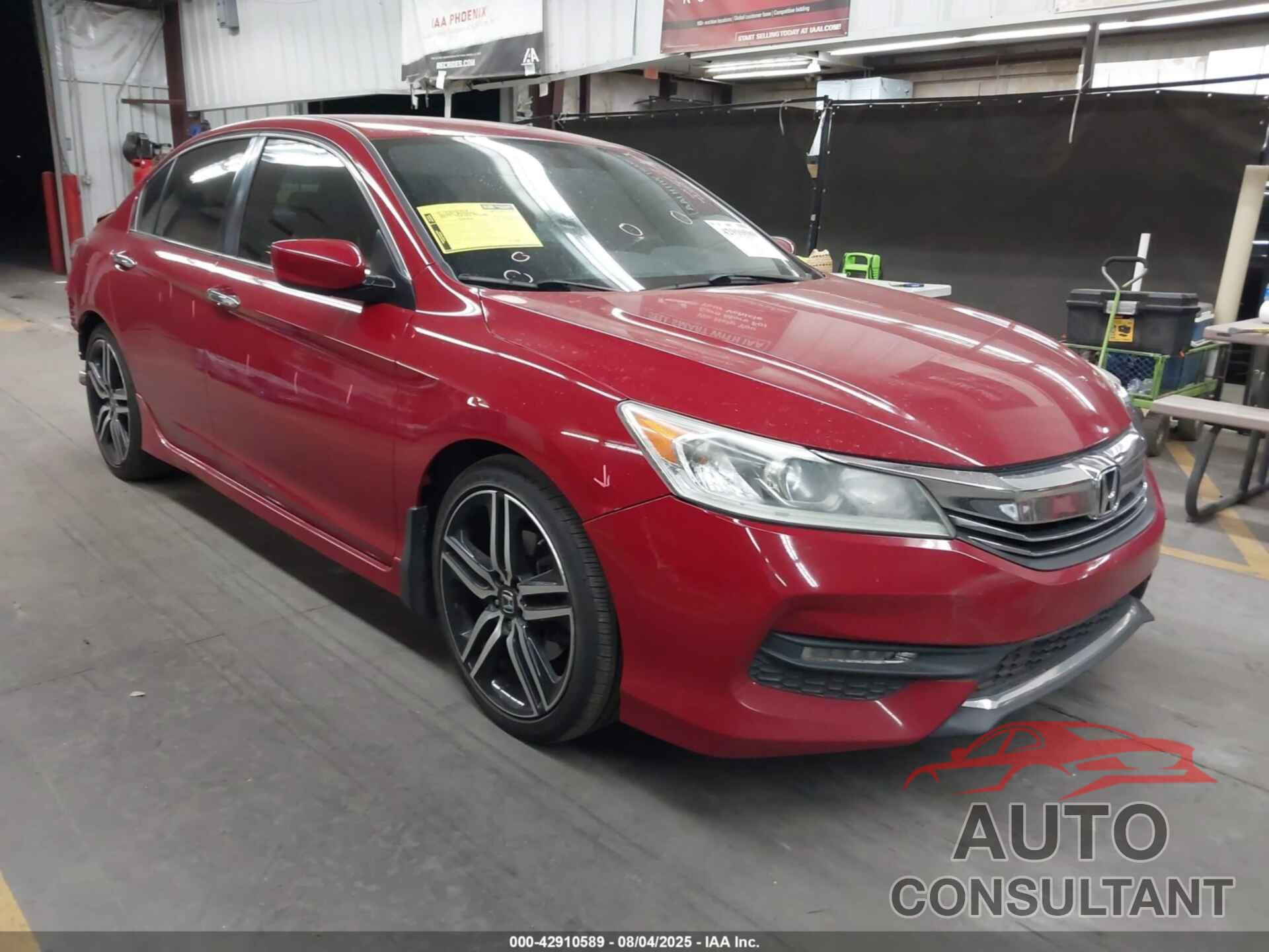 HONDA ACCORD 2017 - 1HGCR2F5XHA158922