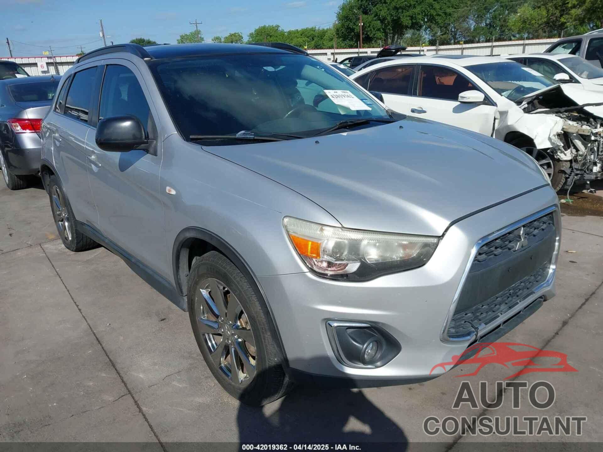 MITSUBISHI OUTLANDER SPORT 2013 - 4A4AP5AU7DE022559