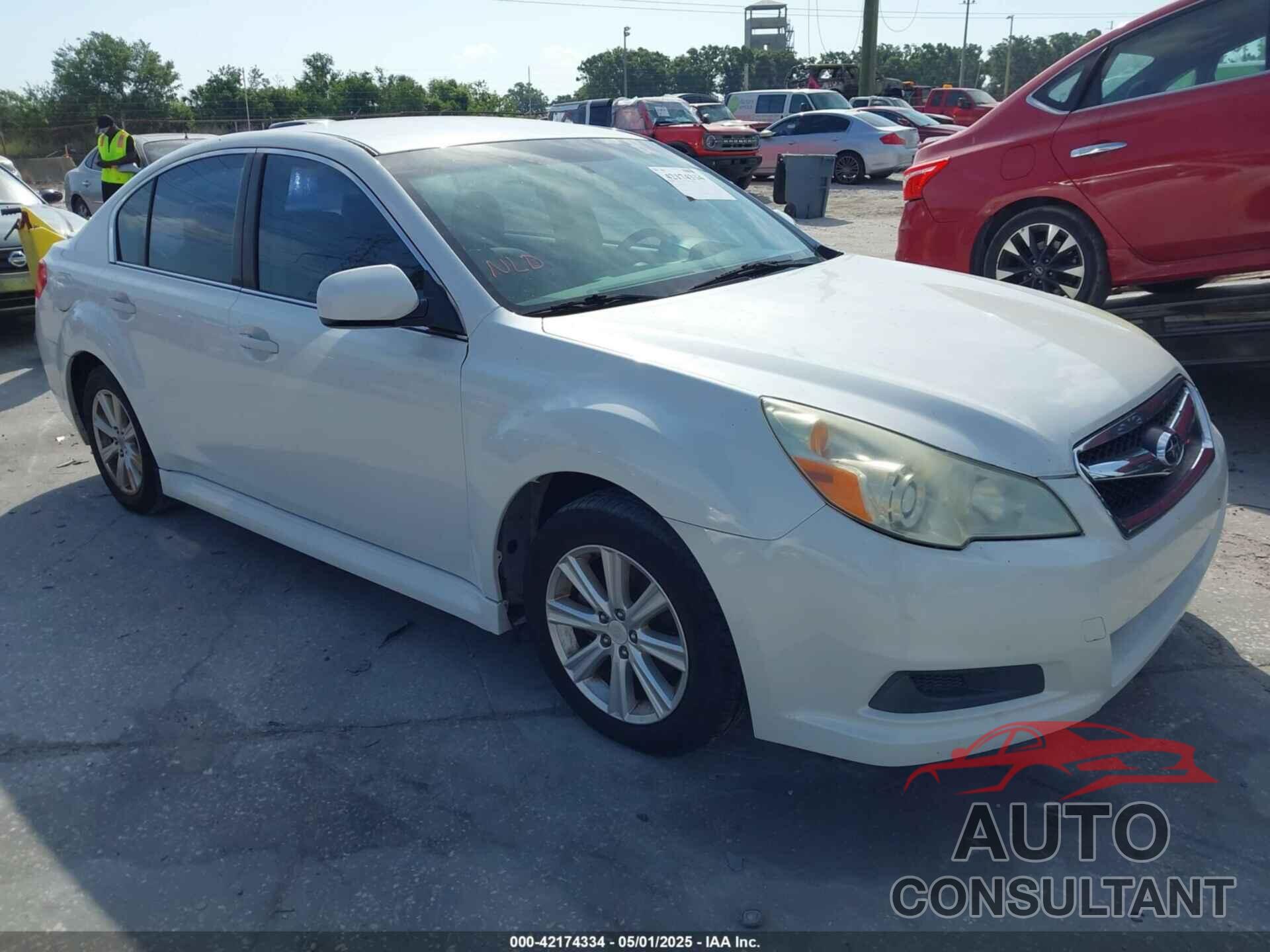SUBARU LEGACY 2011 - 4S3BMBB6XB3220824