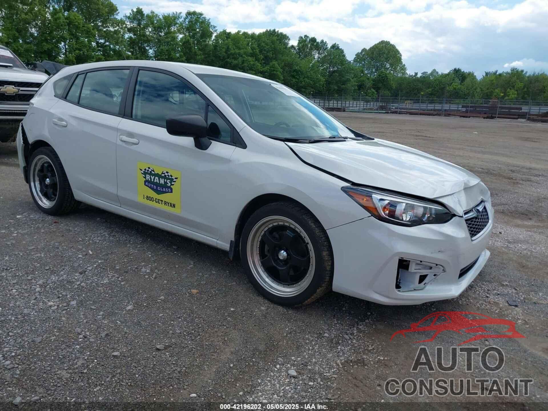 SUBARU IMPREZA 2019 - 4S3GTAA6XK3754216