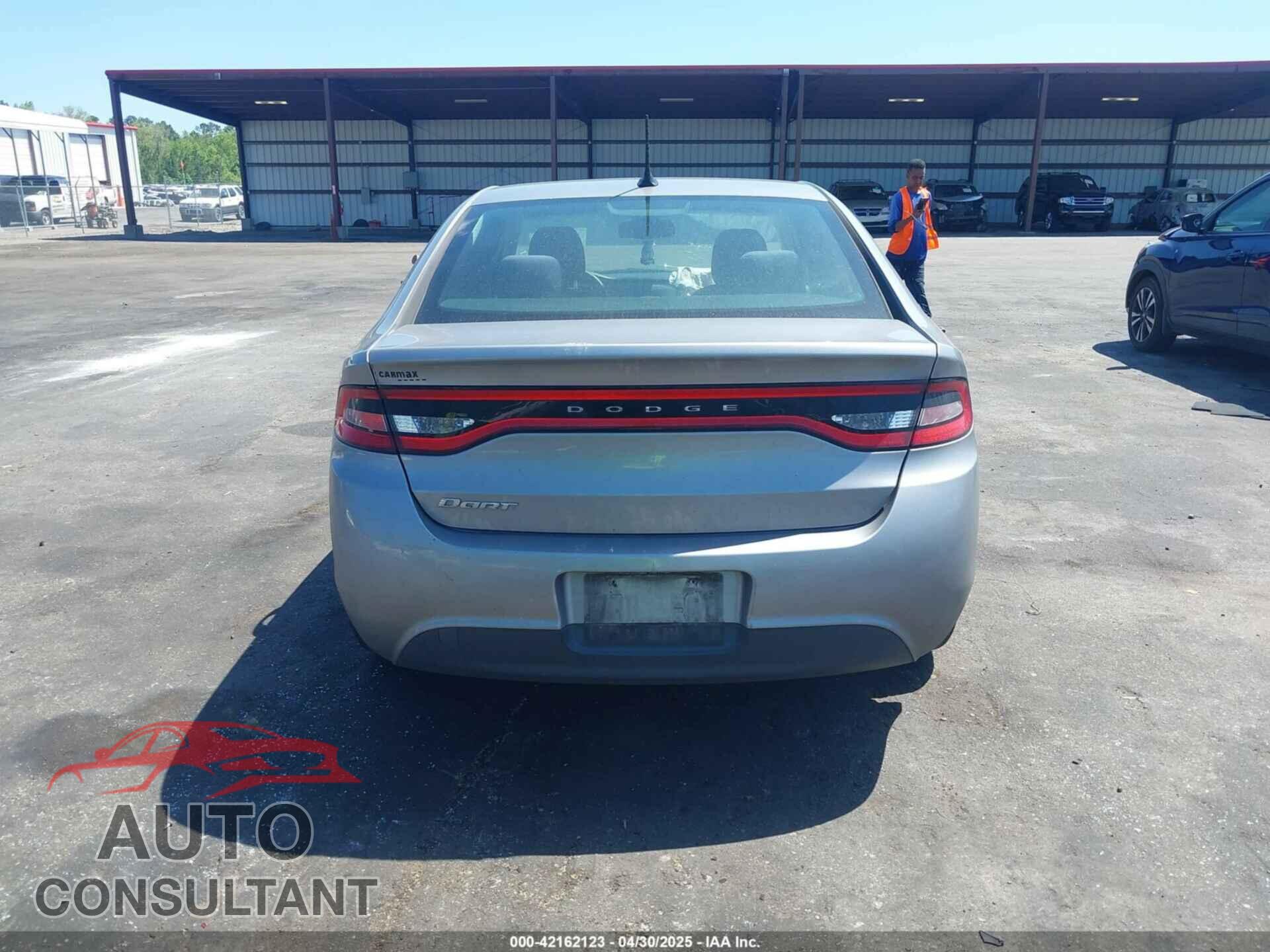 DODGE DART 2016 - 1C3CDFAAXGD591764