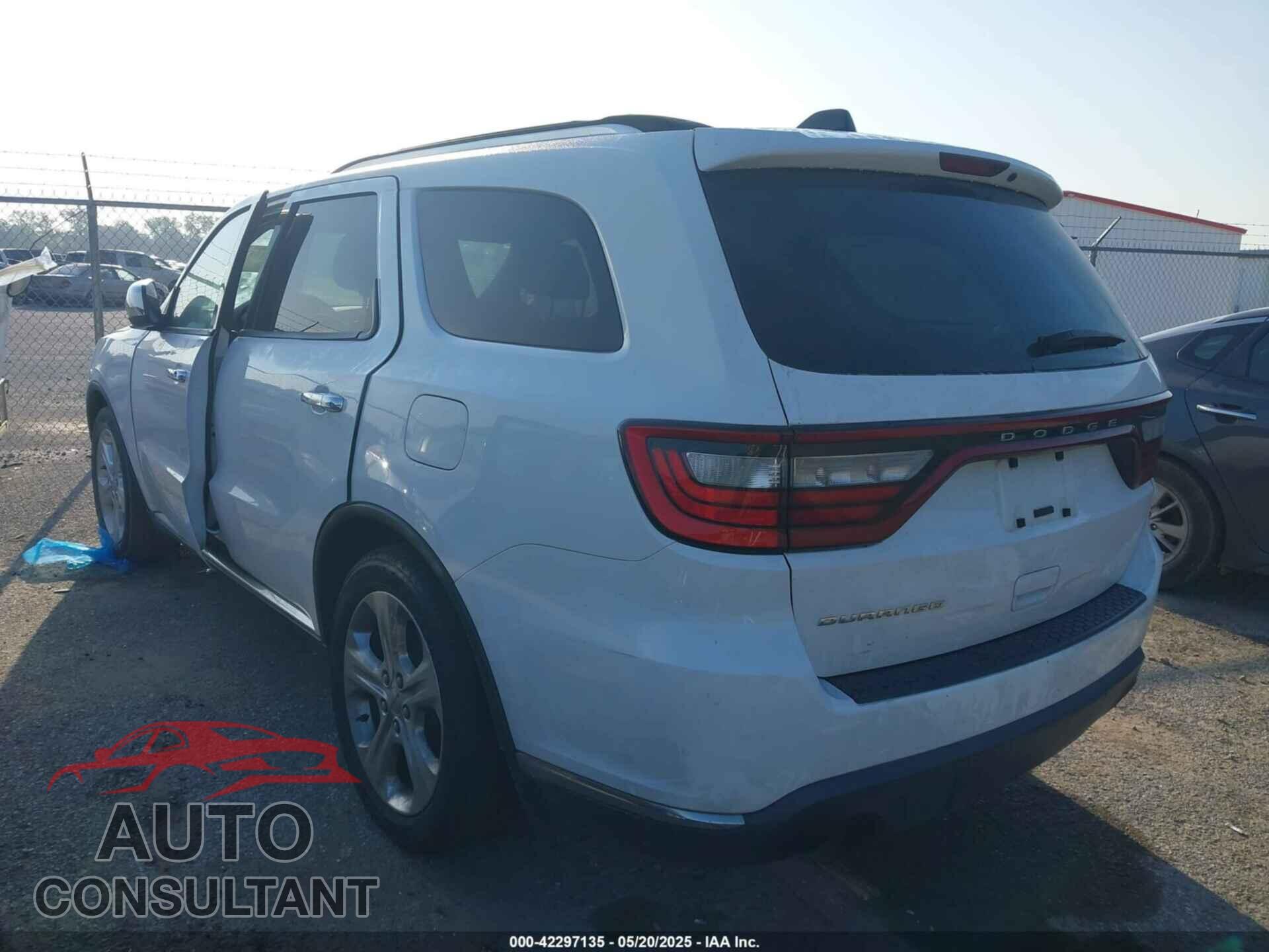 DODGE DURANGO 2015 - 1C4RDHAG5FC849893