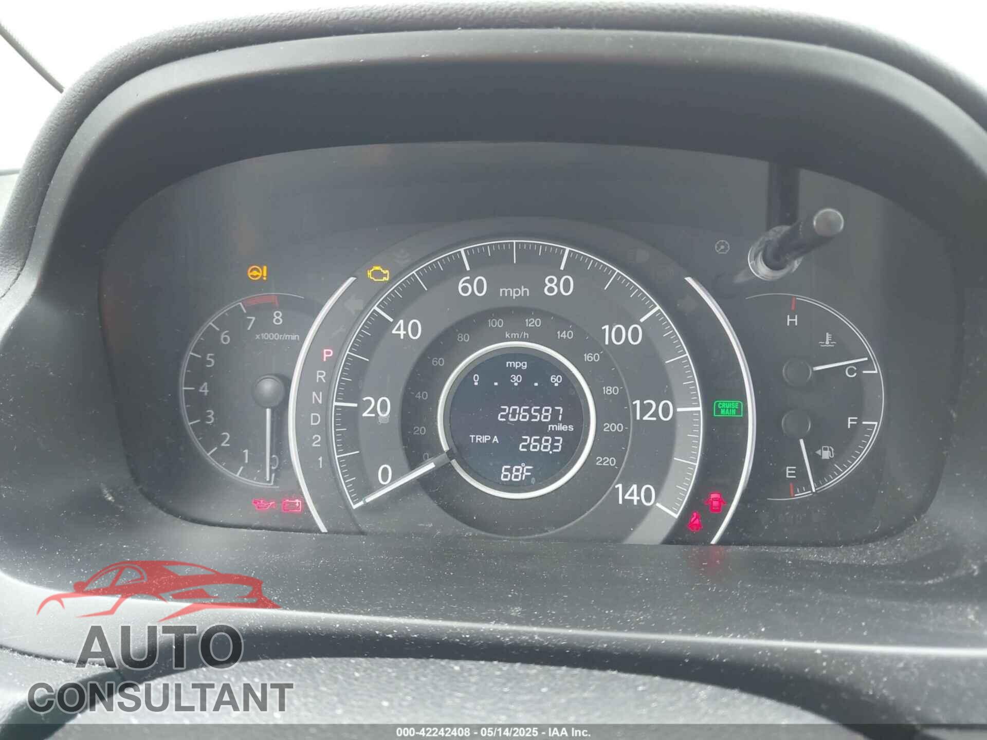 HONDA CR-V 2014 - 2HKRM4H77EH637465