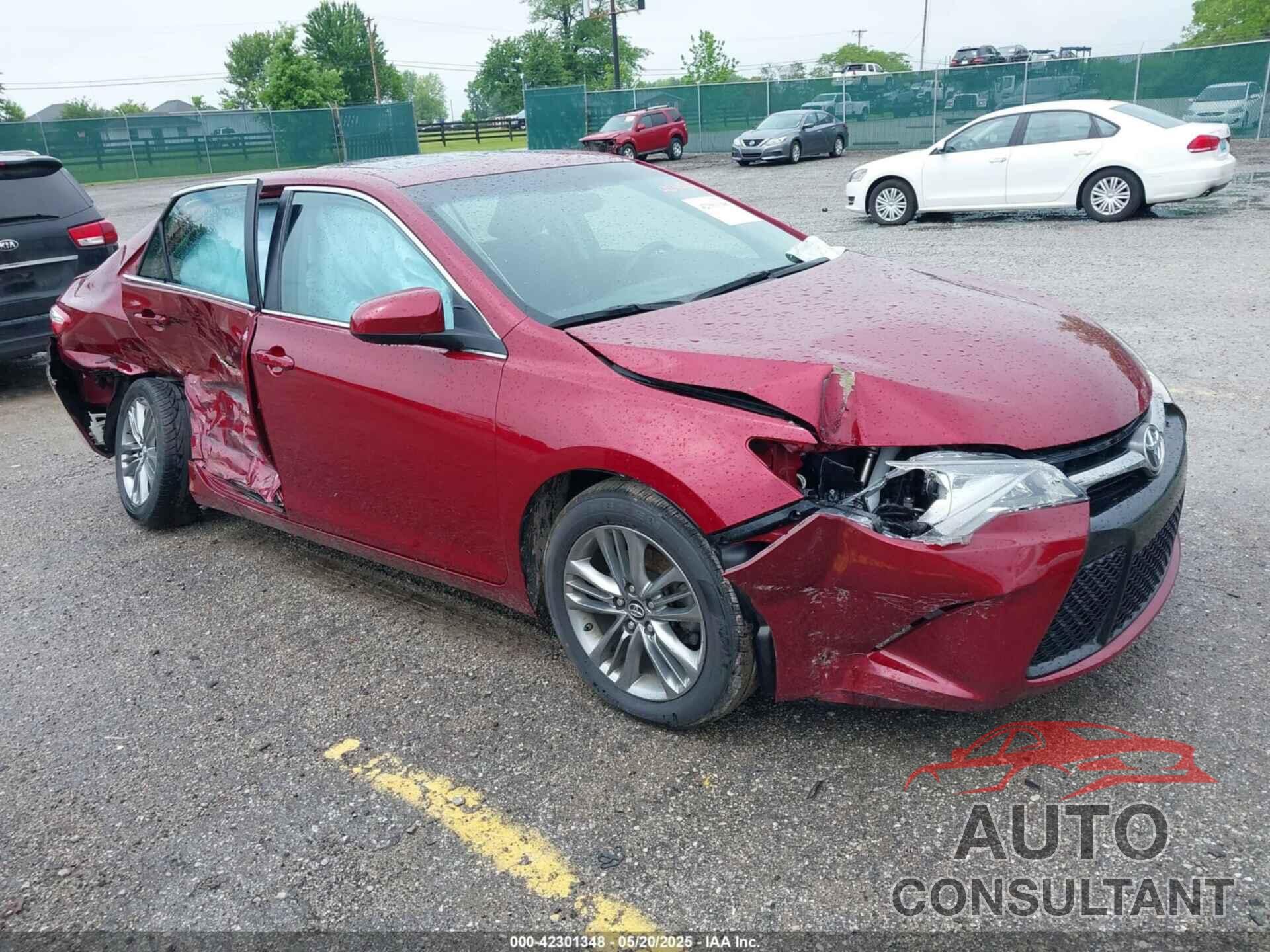 TOYOTA CAMRY 2017 - 4T1BF1FK1HU644600