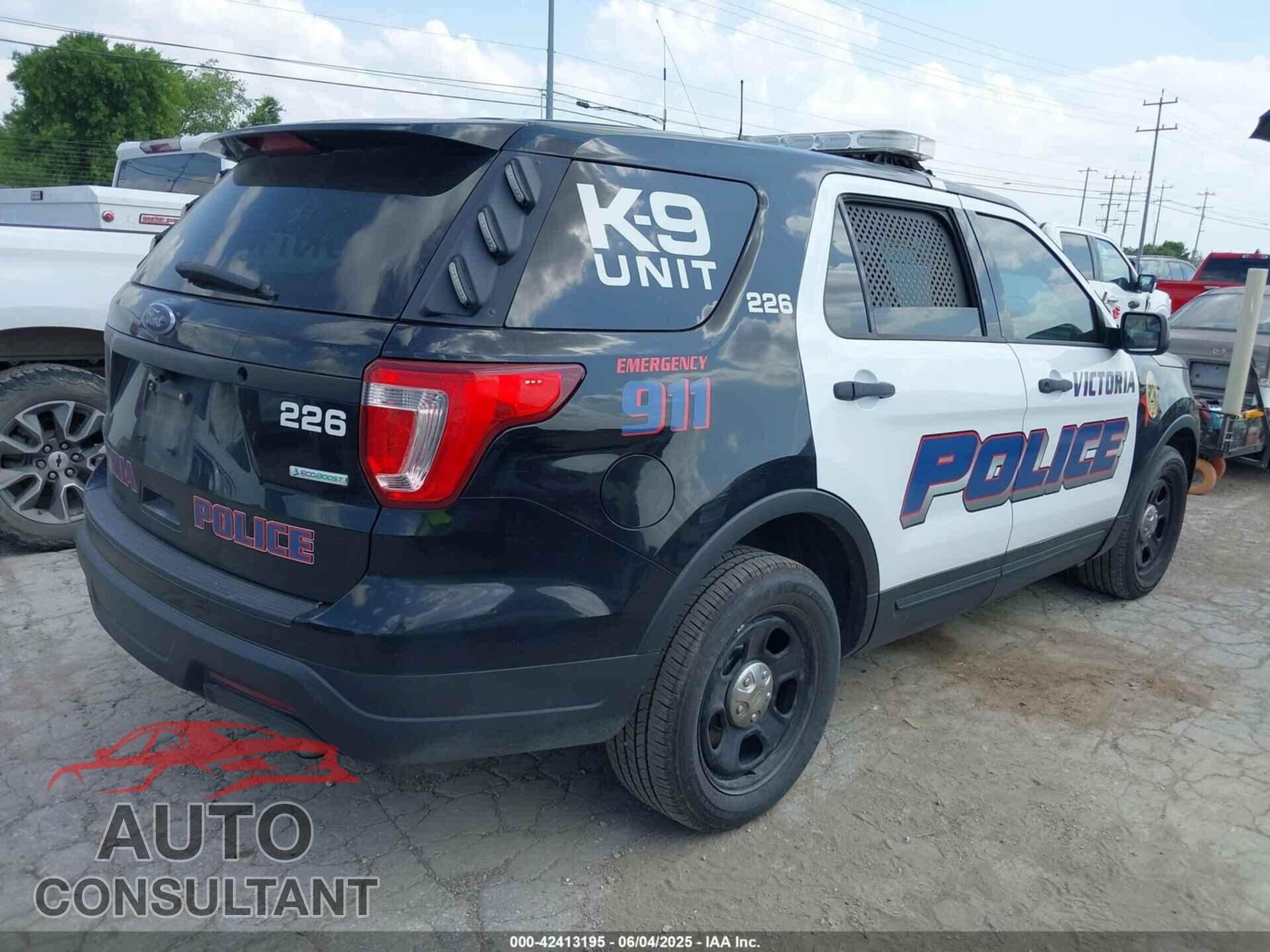 FORD POLICE INTERCEPTOR 2018 - 1FM5K8AT1JGB19090