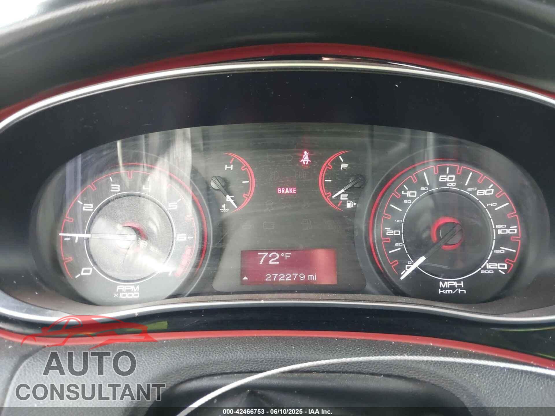 DODGE DART 2013 - 1C3CDFBA1DD133136