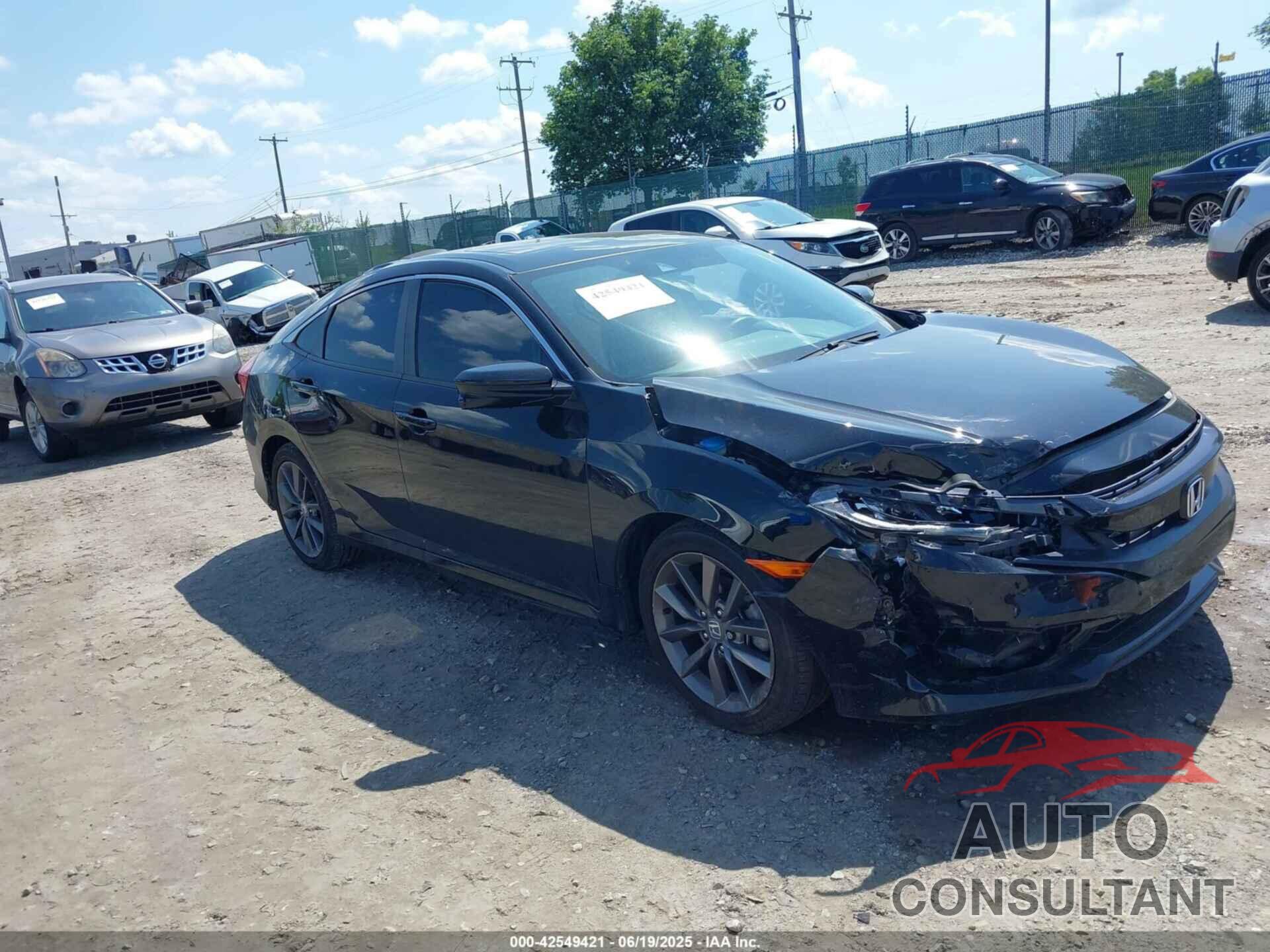 HONDA CIVIC 2020 - 19XFC1F78LE219182