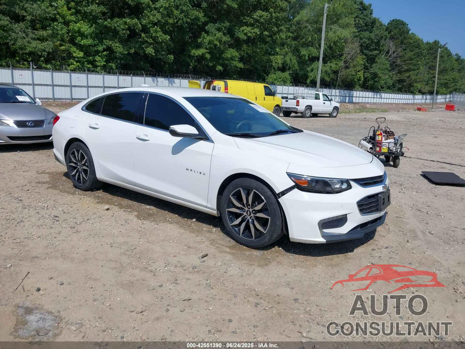 CHEVROLET MALIBU 2017 - 1G1ZE5ST6HF263494