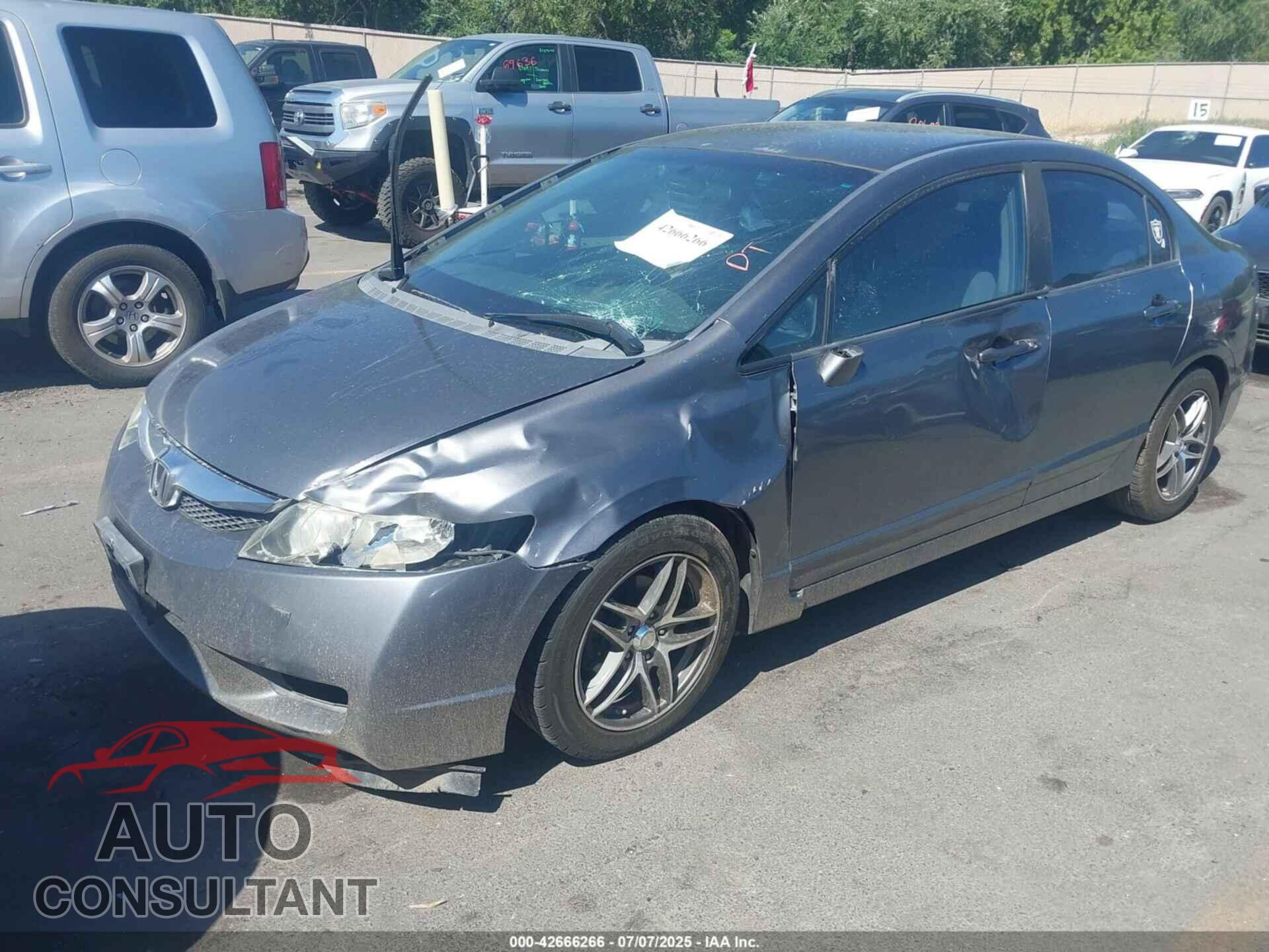 HONDA CIVIC 2011 - 2HGFA1F54BH302004