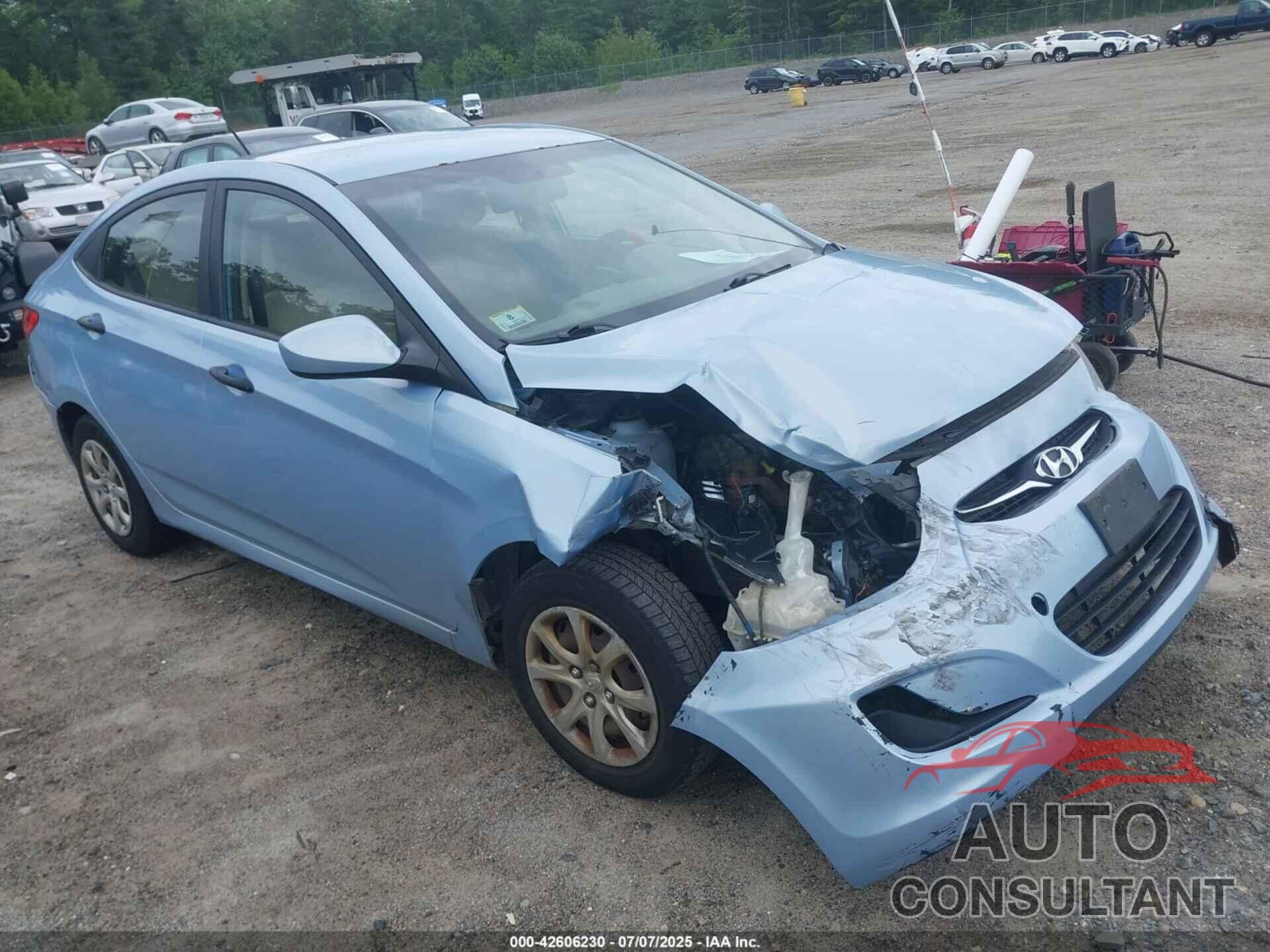 HYUNDAI ACCENT 2012 - KMHCT4AE2CU041292