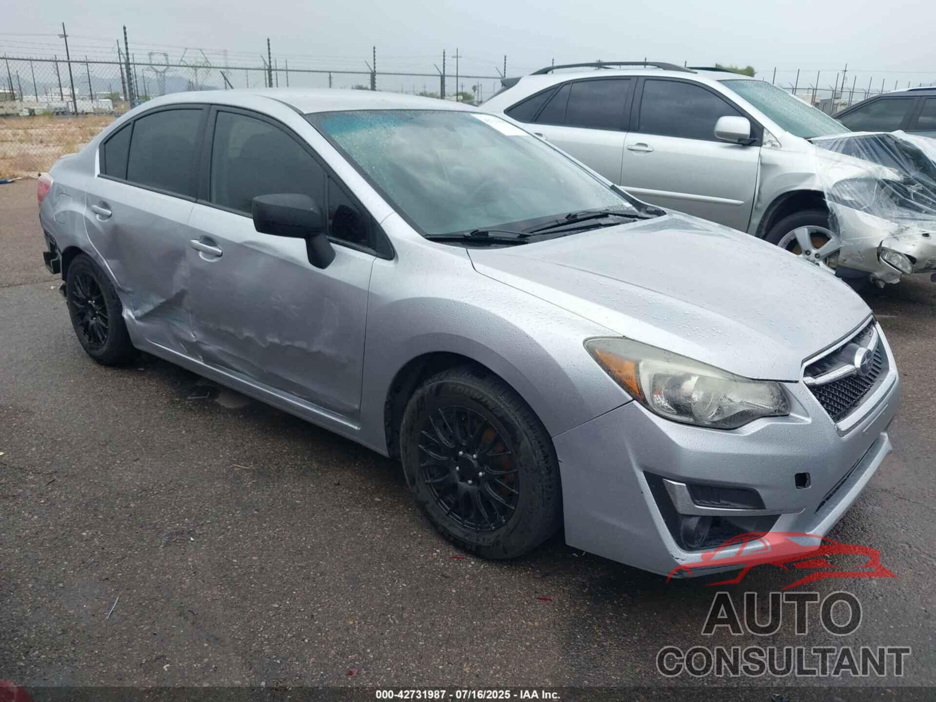 SUBARU IMPREZA 2015 - JF1GJAA64FH009918