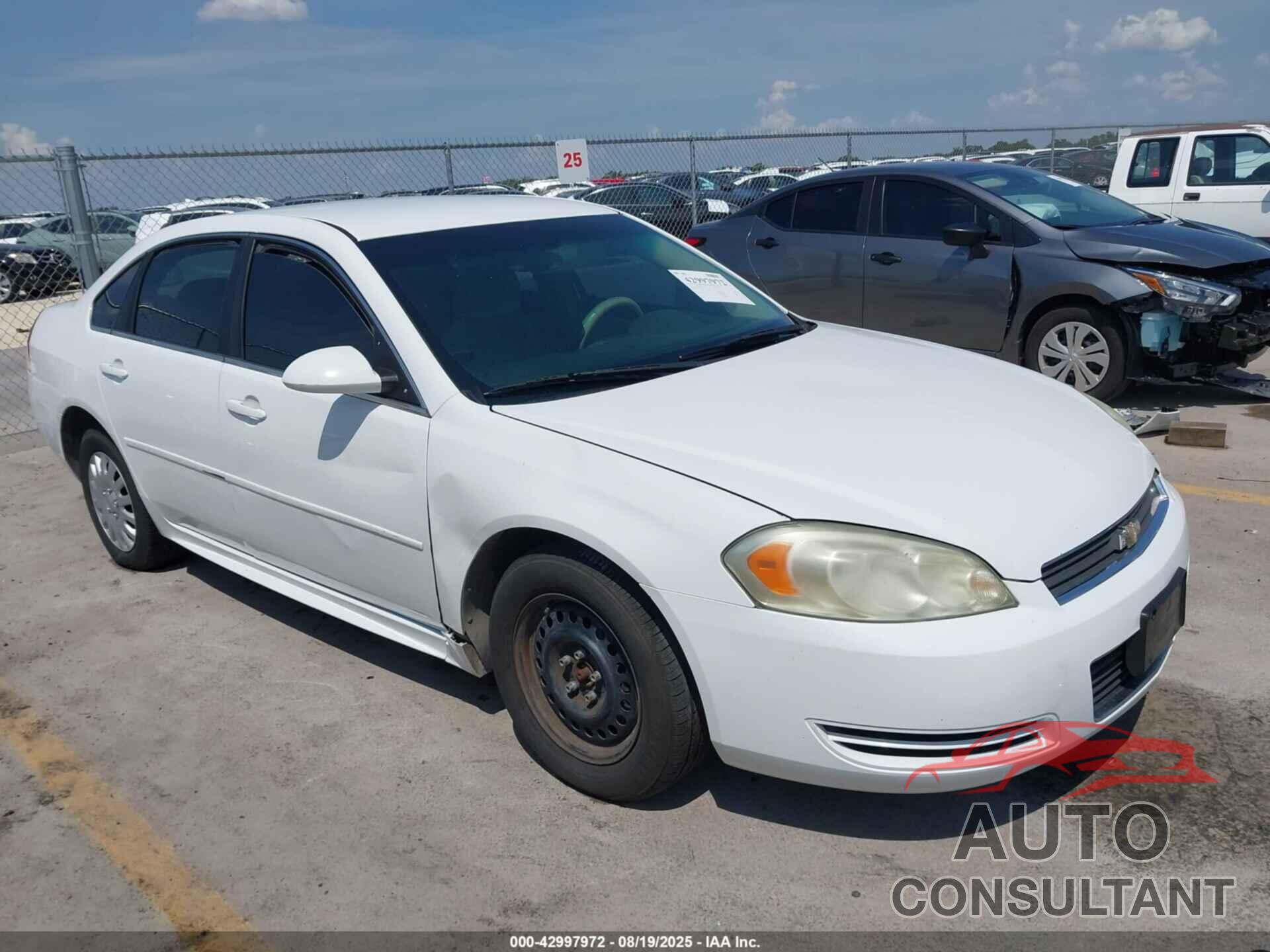 CHEVROLET IMPALA 2010 - 2G1WA5EK7A1214755