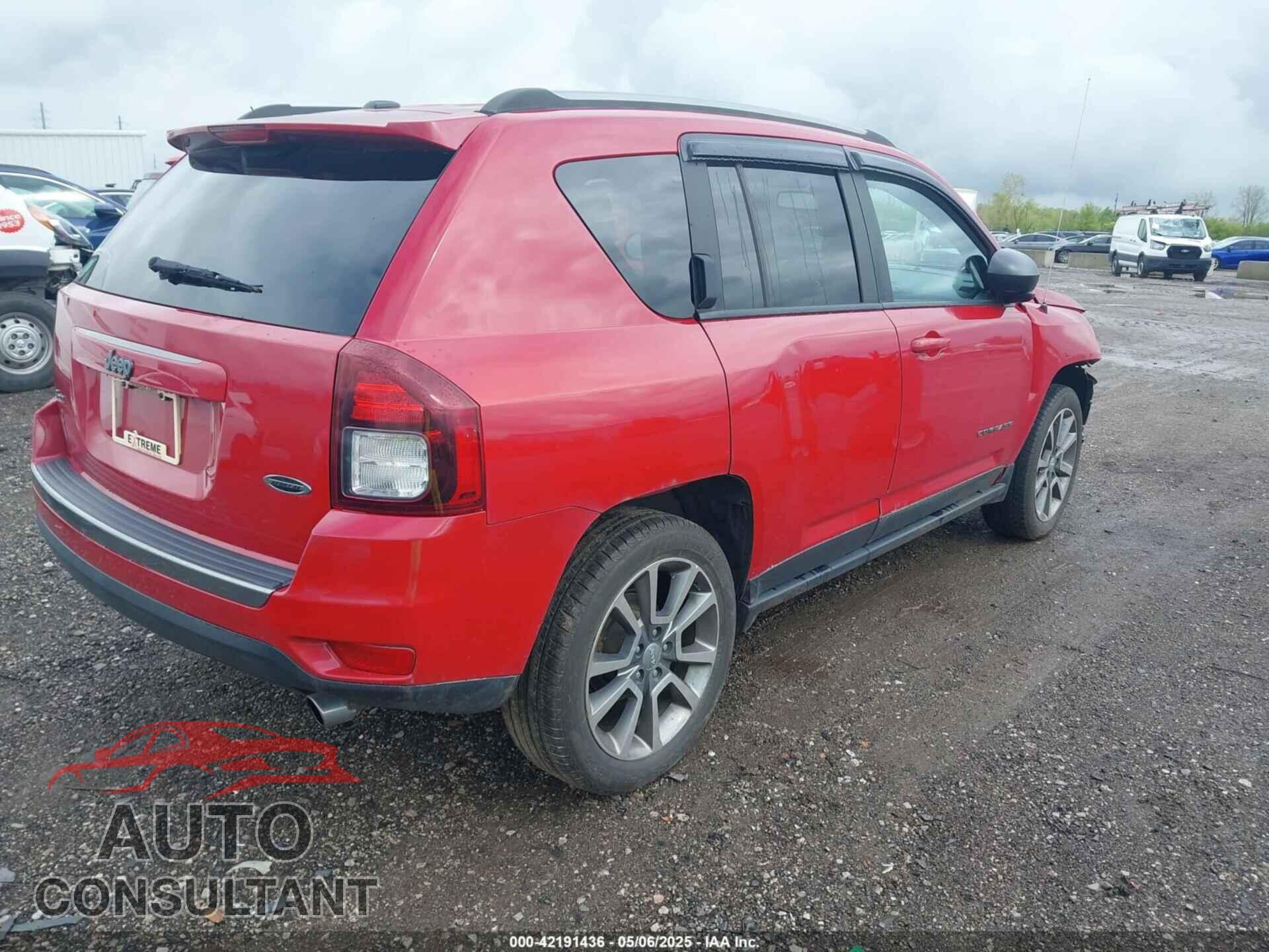 JEEP COMPASS 2017 - 1C4NJDBB2HD127314