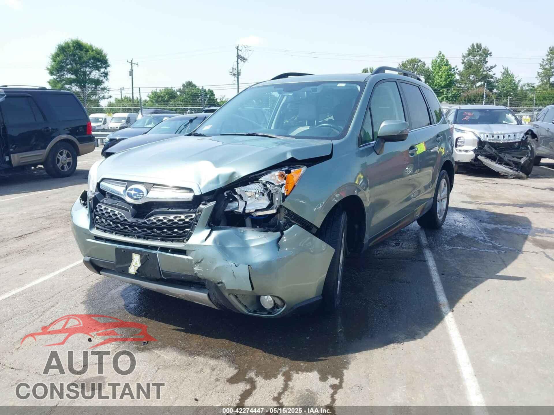 SUBARU FORESTER 2014 - JF2SJAPC4EH522538