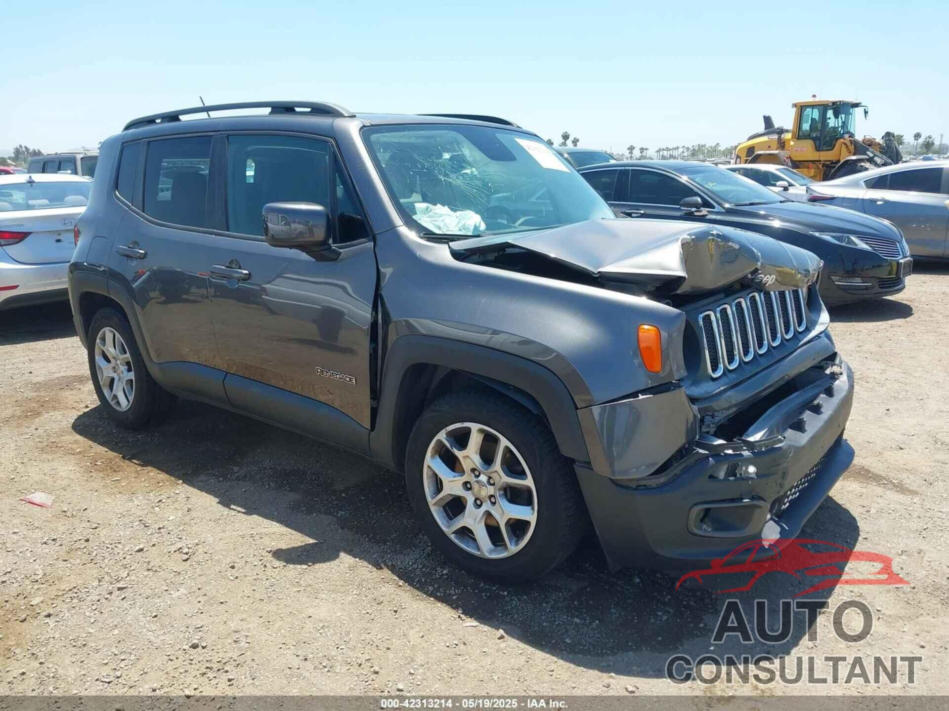 JEEP RENEGADE 2017 - ZACCJABB7HPE56341