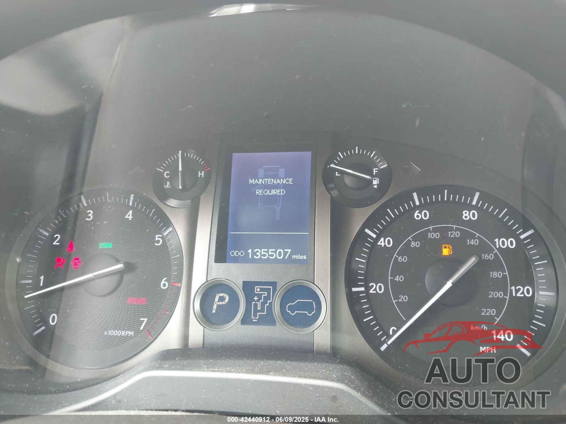LEXUS GX 460 2017 - JTJBM7FX6H5179439