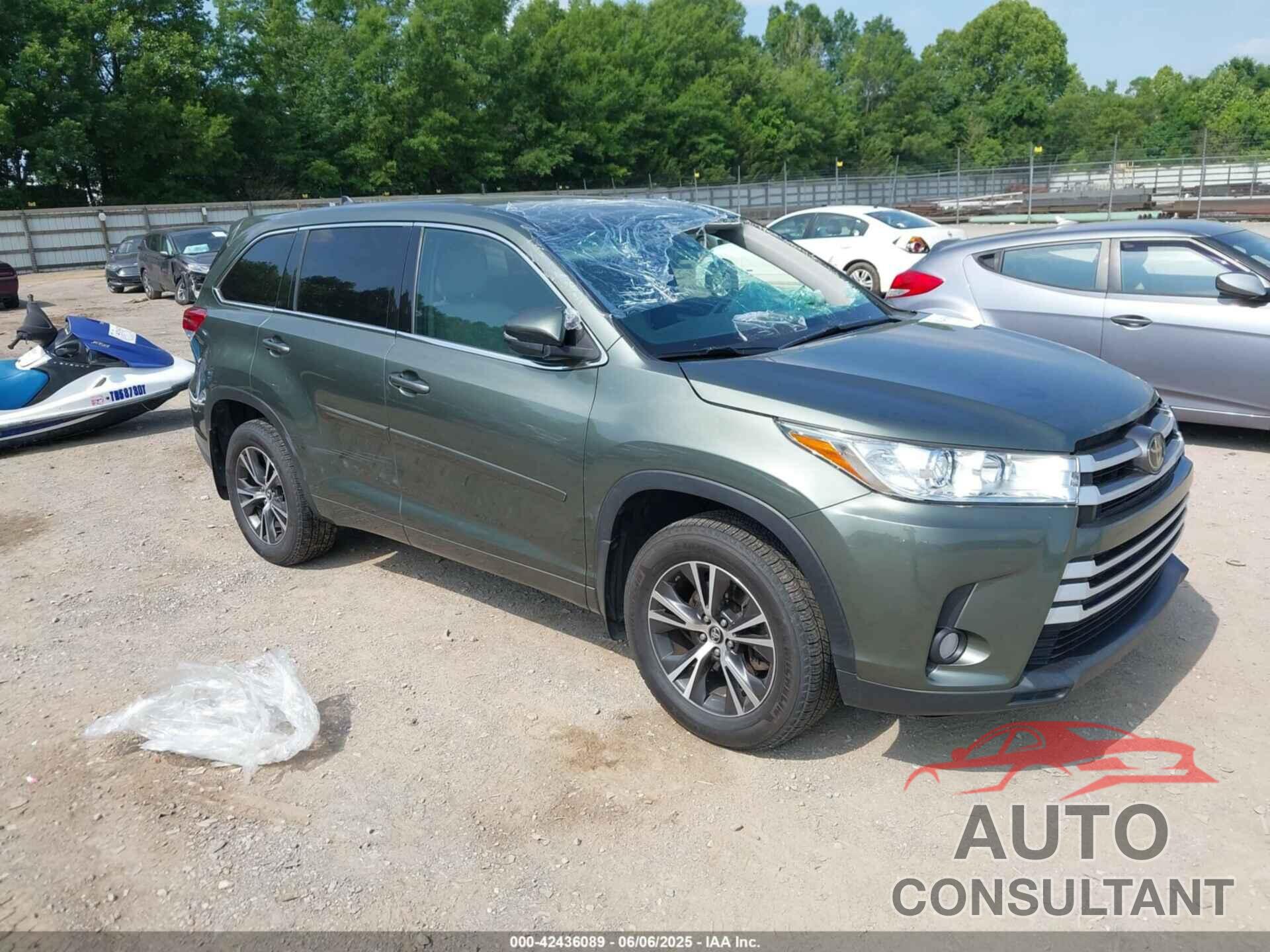 TOYOTA HIGHLANDER 2017 - 5TDBZRFH0HS442172