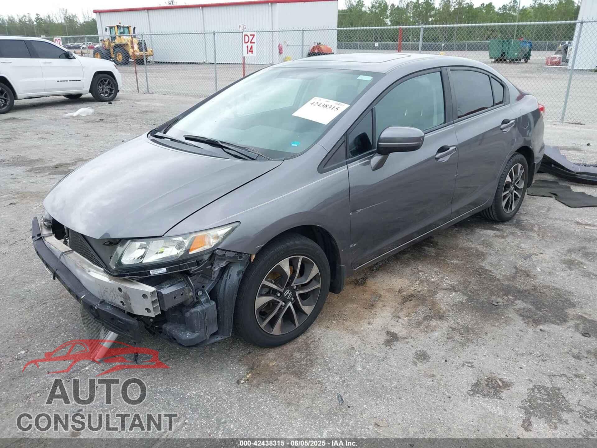 HONDA CIVIC 2014 - 19XFB2F89EE072701