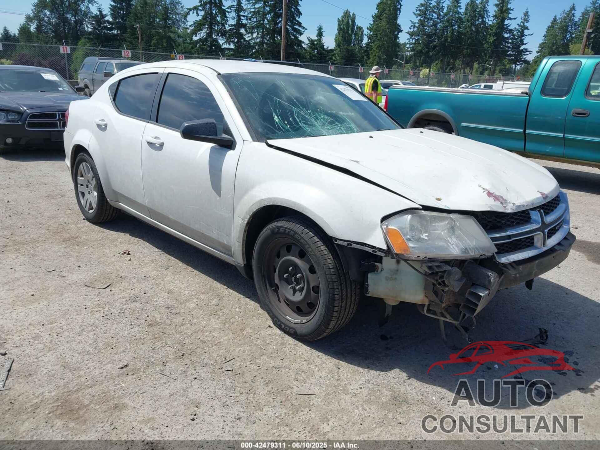 DODGE AVENGER 2014 - 1C3CDZAB0EN219318