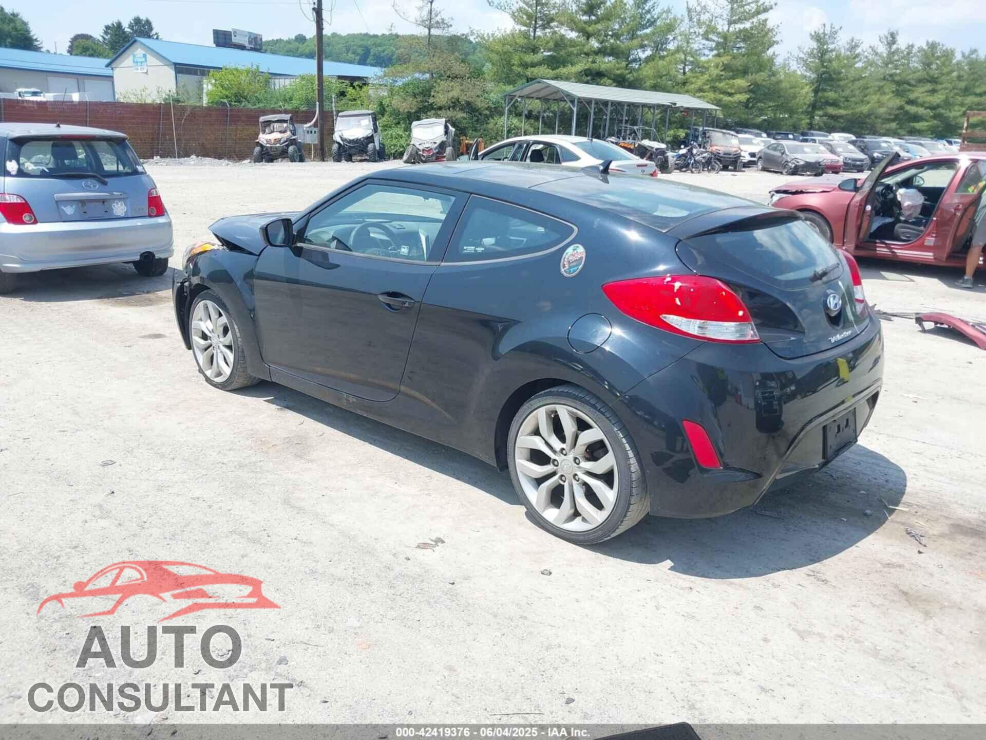 HYUNDAI VELOSTER 2013 - KMHTC6AD2DU145365