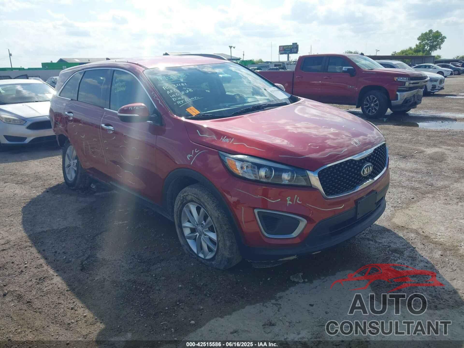 KIA SORENTO 2017 - 5XYPG4A3XHG248014