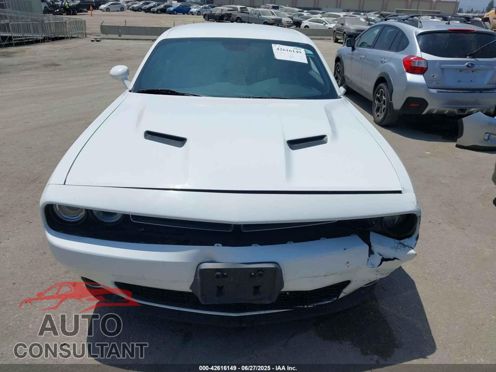 DODGE CHALLENGER 2016 - 2C3CDZAG4GH254905
