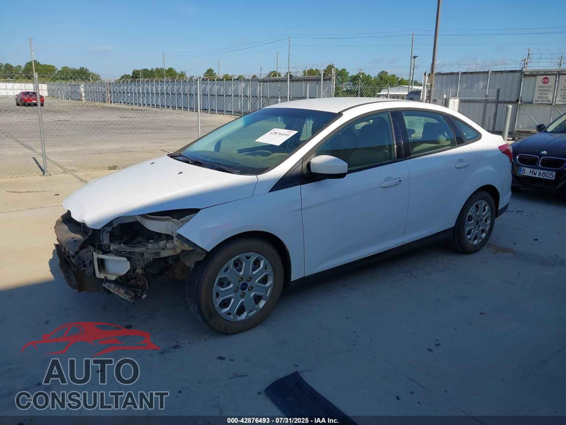 FORD FOCUS 2012 - 1FAHP3F23CL469925