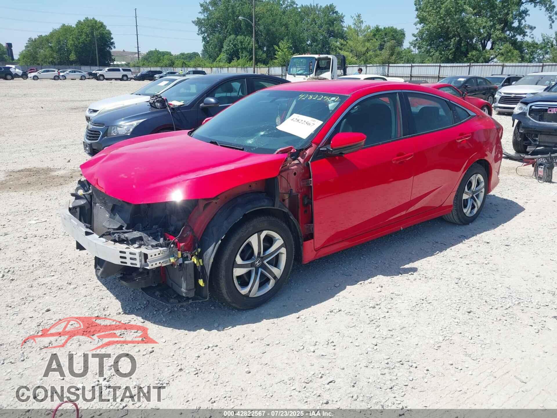 HONDA CIVIC 2017 - 2HGFC2F53HH530035