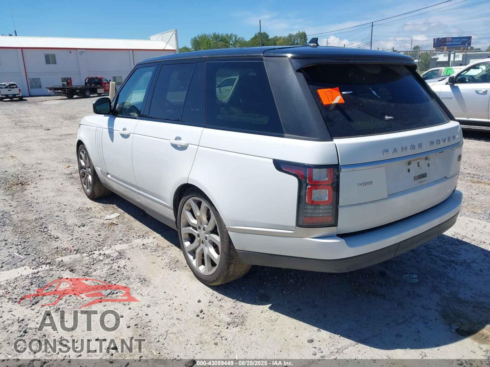 LAND ROVER RANGE ROVER 2015 - SALGS2VF1FA222205